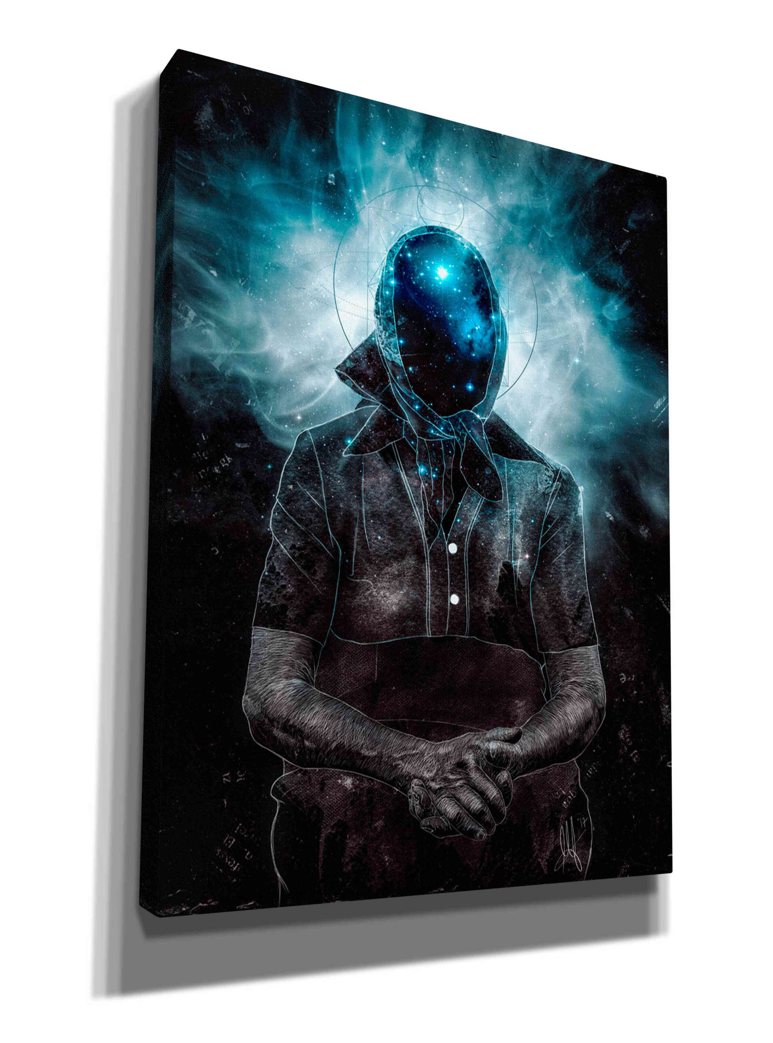 'Knowledge' by Mario Sanchez Nevado, Canvas Wall Art,Size A Portrait