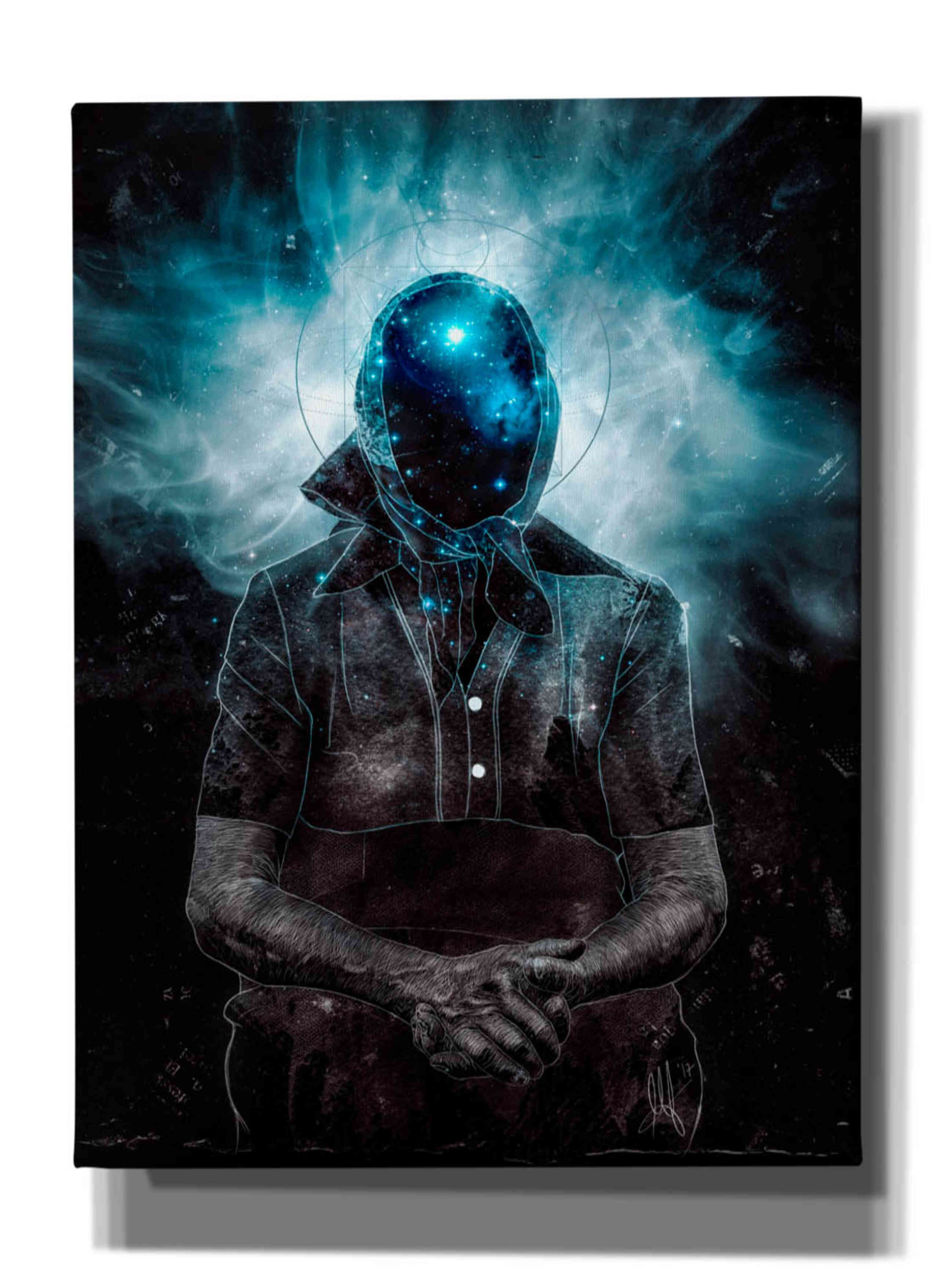 'Knowledge' by Mario Sanchez Nevado, Canvas Wall Art,Size A Portrait