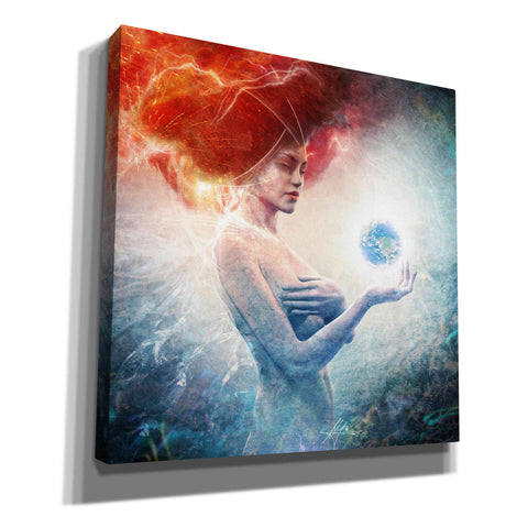 Image of 'Living Frequencies' by Mario Sanchez Nevado, Canvas Wall Art,Size 1 Square