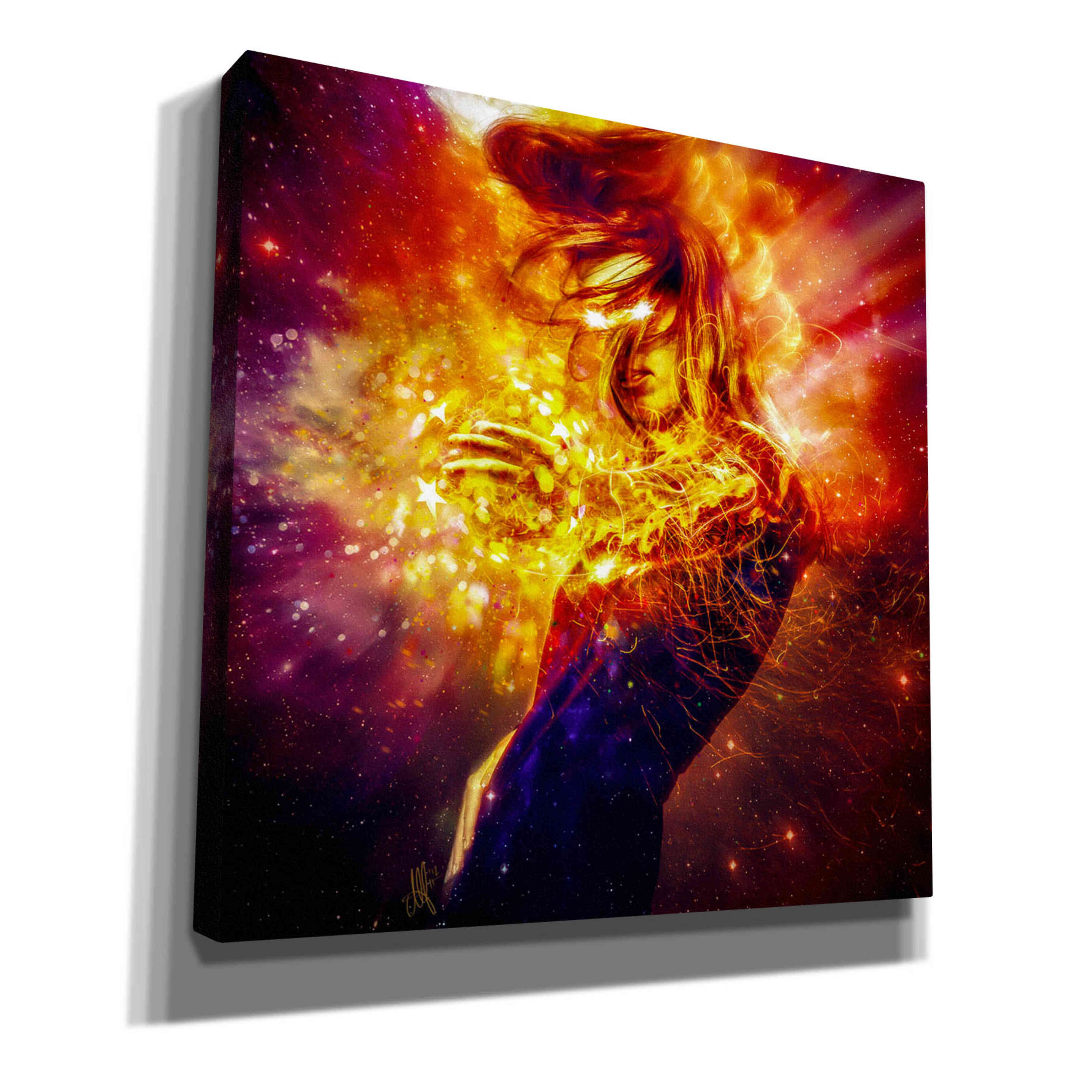 'Magic' by Mario Sanchez Nevado, Canvas Wall Art,Size 1 Square