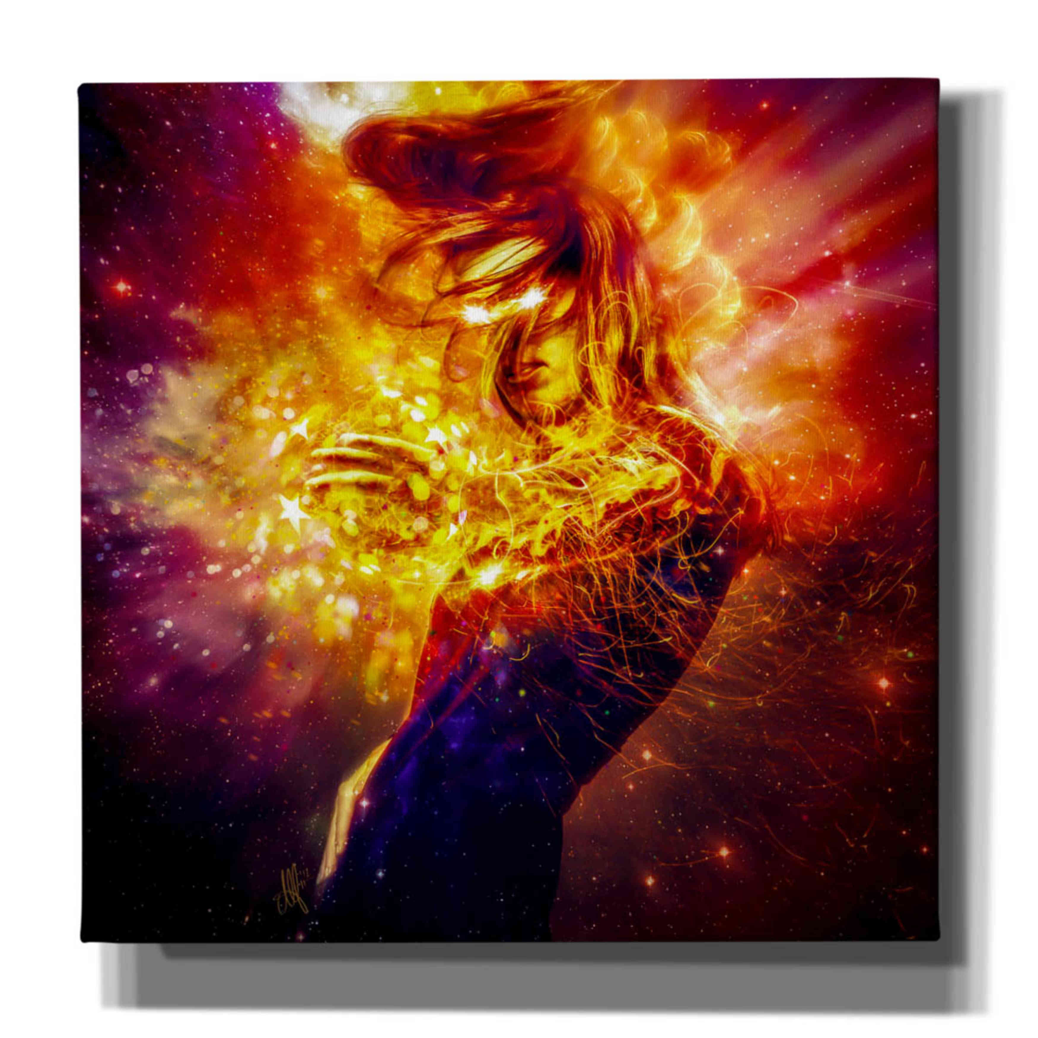 'Magic' by Mario Sanchez Nevado, Canvas Wall Art,Size 1 Square