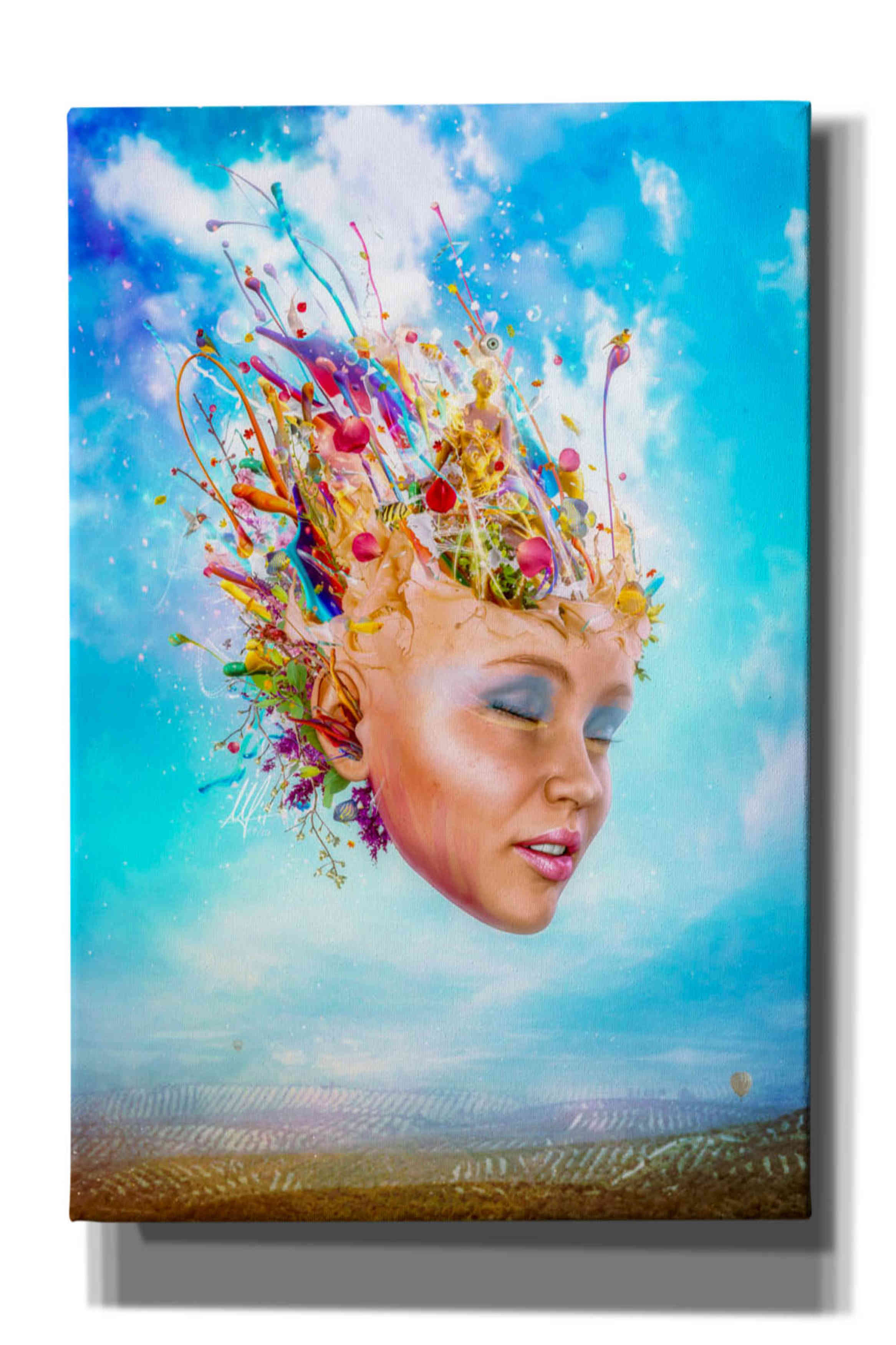 'Muse' by Mario Sanchez Nevado, Canvas Wall Art,Size A Portrait