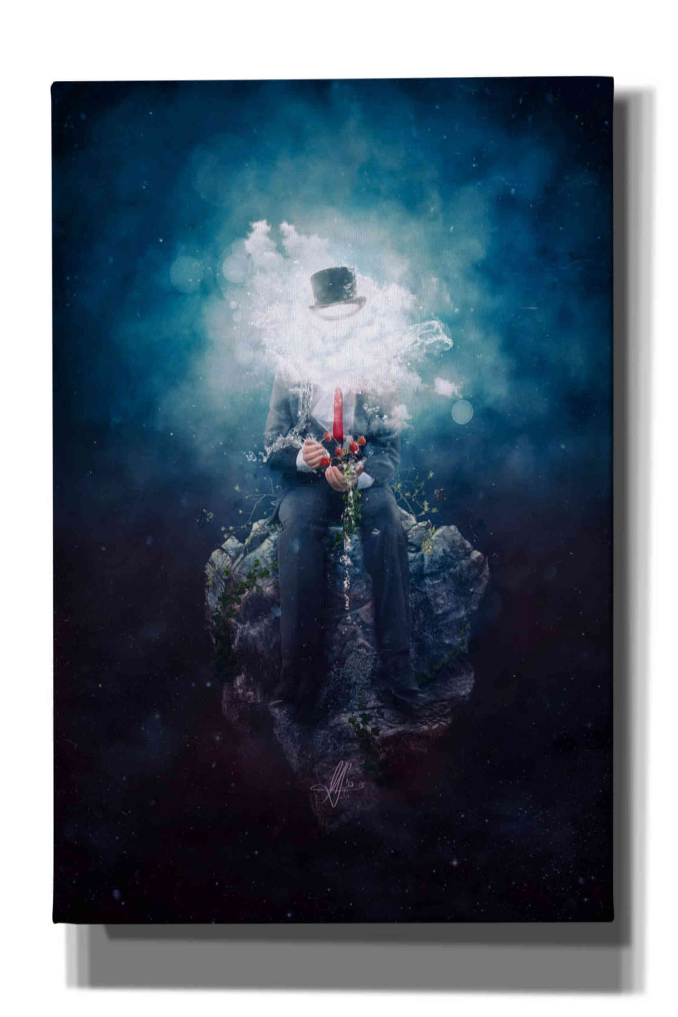 'Patience' by Mario Sanchez Nevado, Canvas Wall Art,Size A Portrait