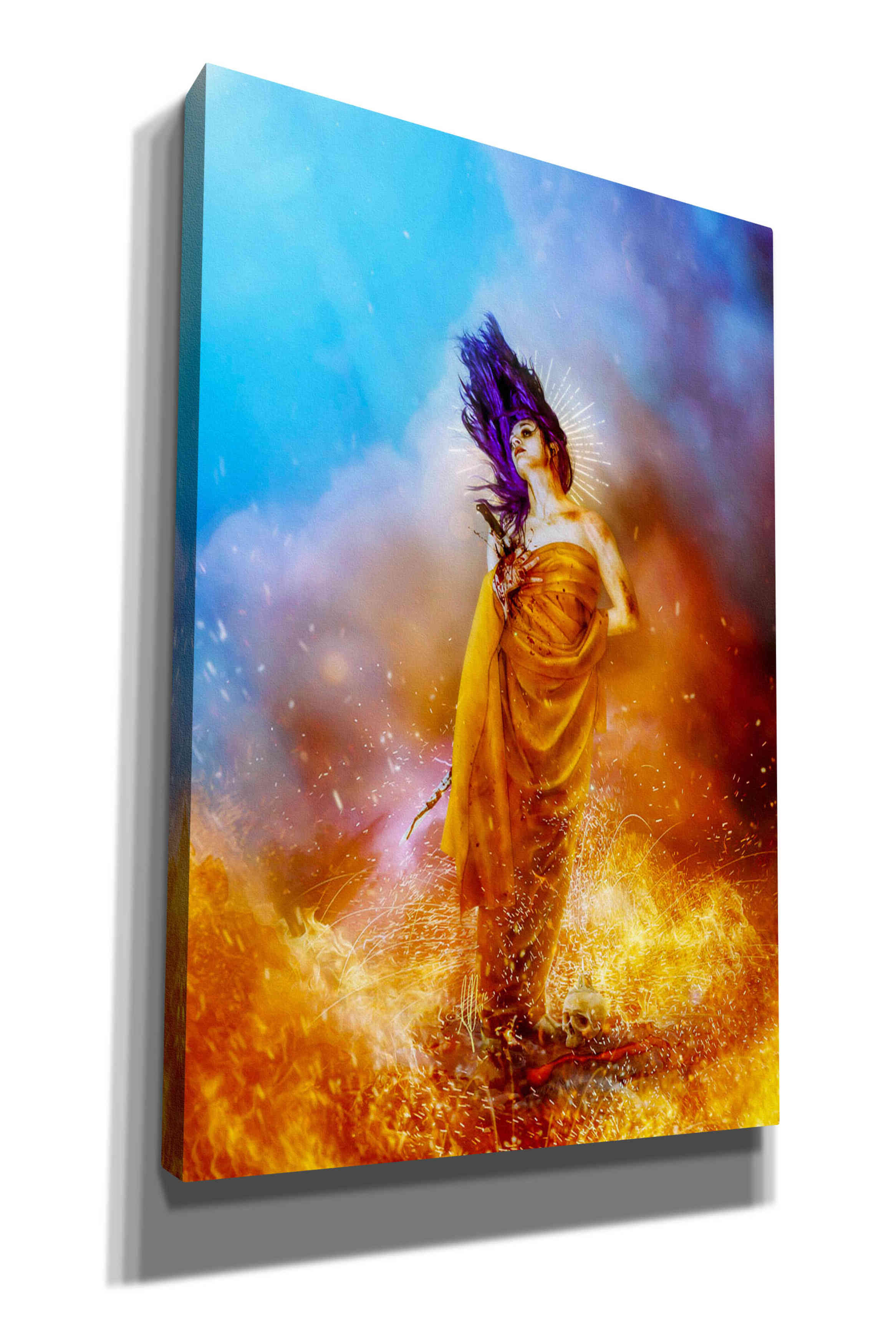 'Plus Ultra' by Mario Sanchez Nevado, Canvas Wall Art,Size A Portrait