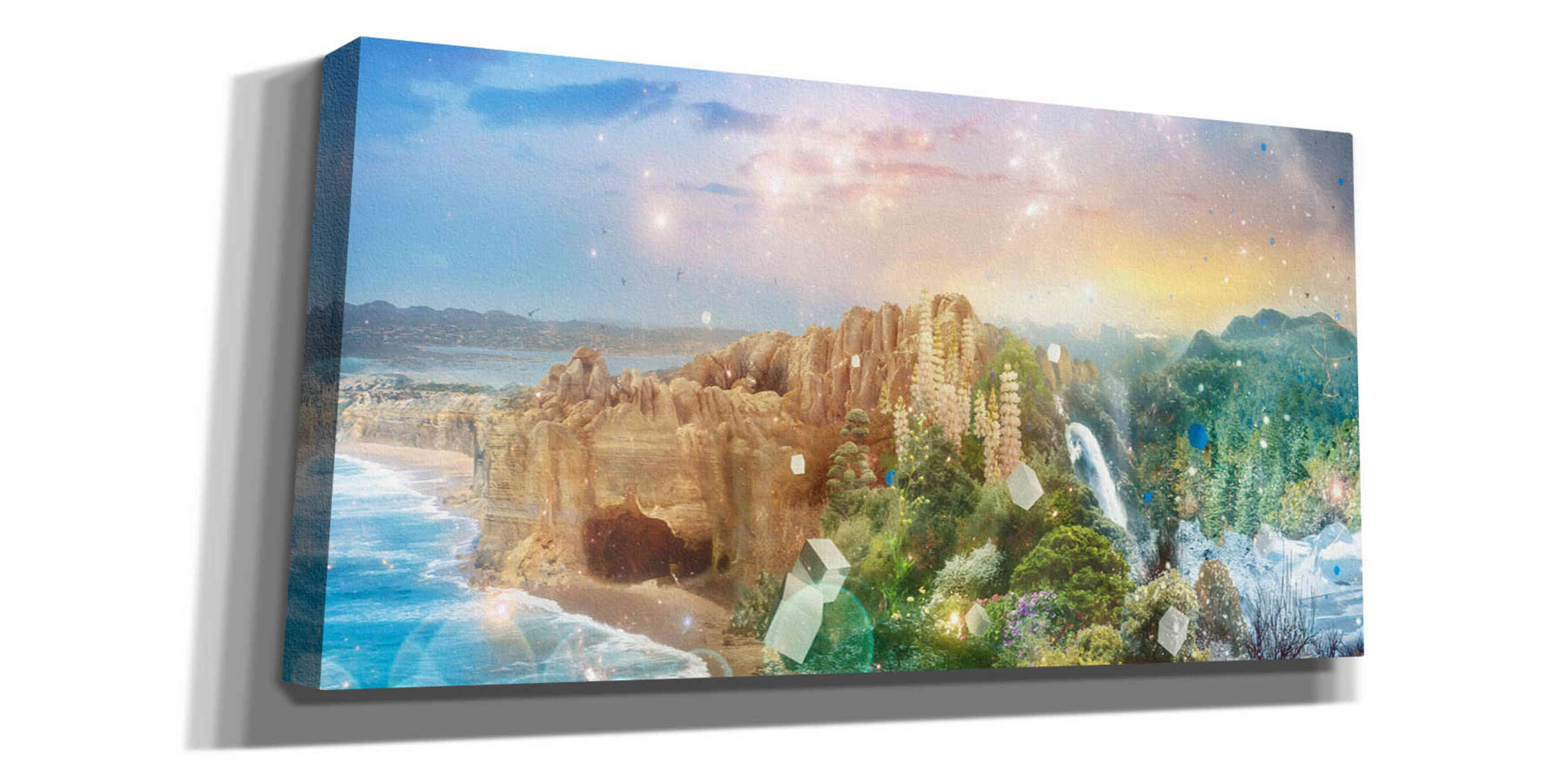 'Press Start Part 1' by Mario Sanchez Nevado, Canvas Wall Art,Size 2 Landscape