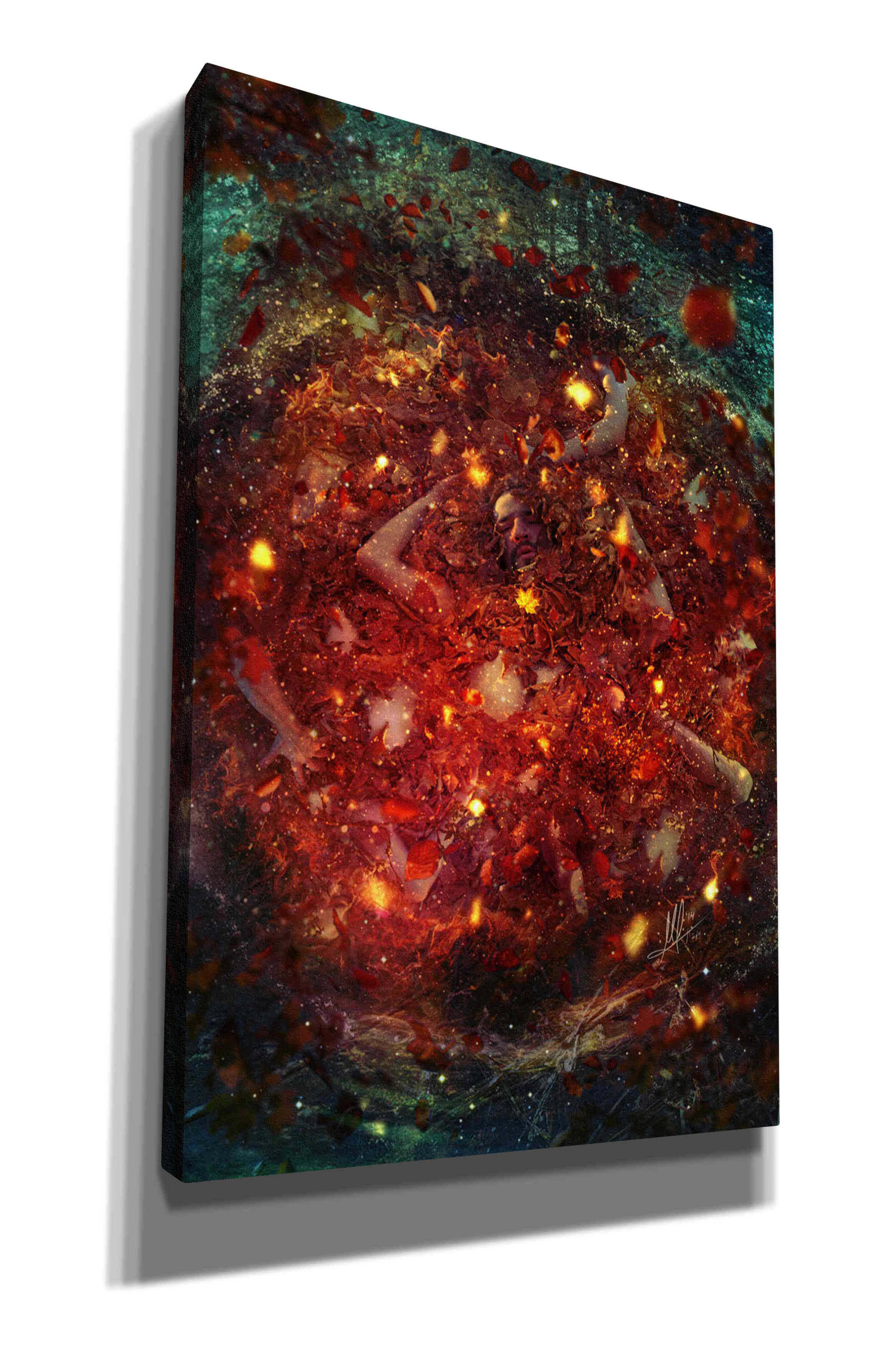 'Samsara' by Mario Sanchez Nevado, Canvas Wall Art,Size A Portrait