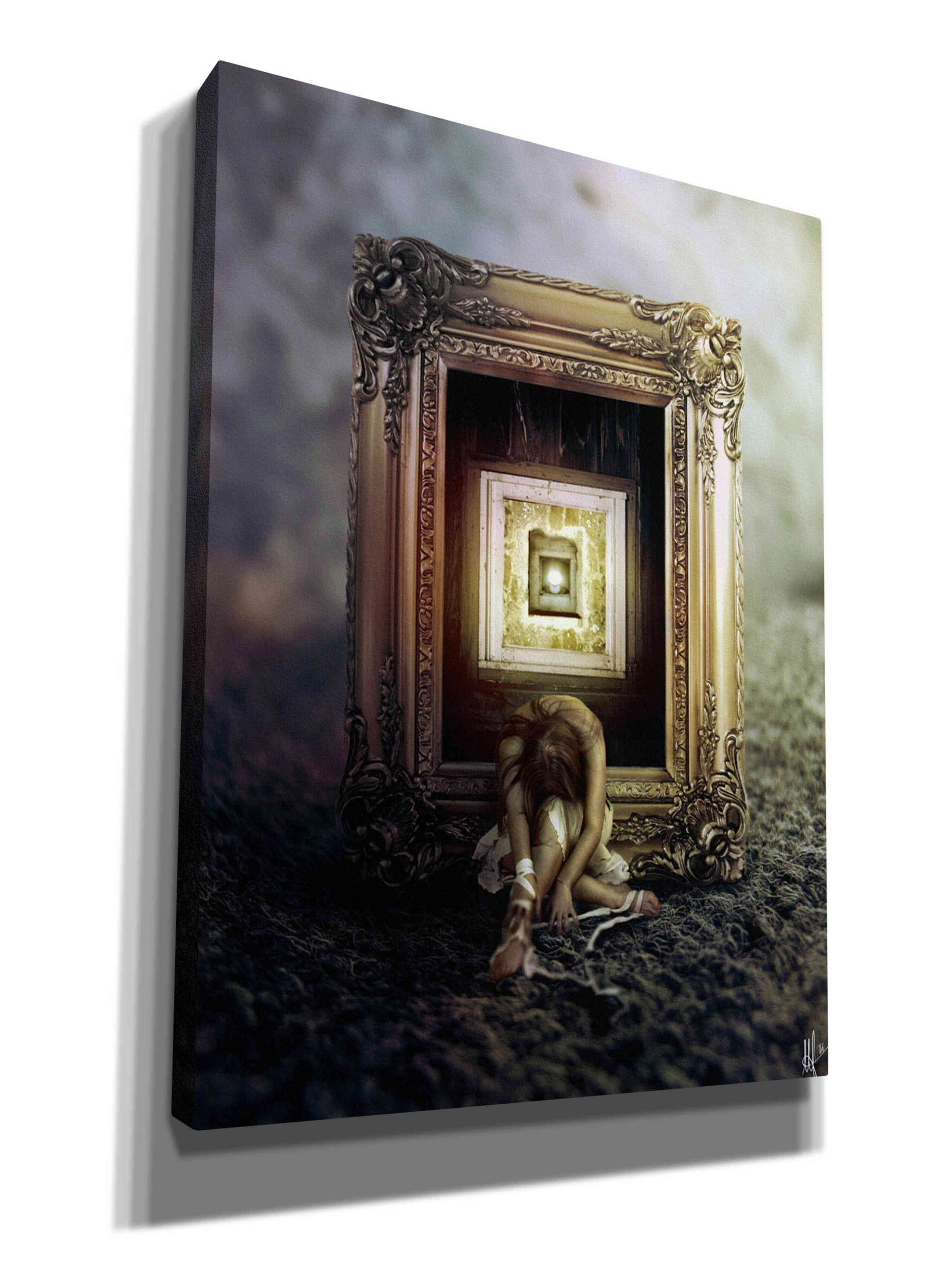 'Shrink' by Mario Sanchez Nevado, Canvas Wall Art,Size A Portrait