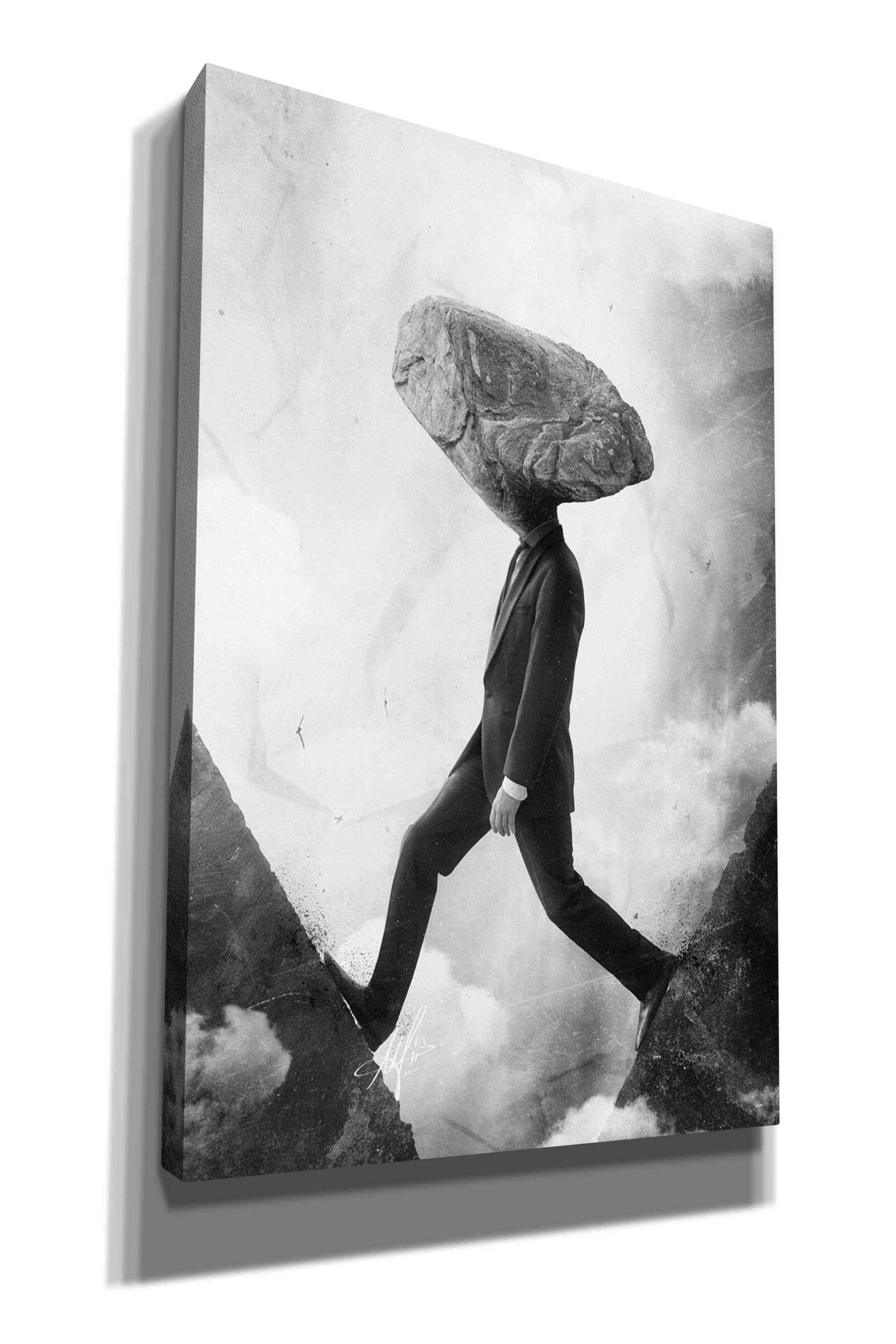 'Stubborn' by Mario Sanchez Nevado, Canvas Wall Art,Size A Portrait