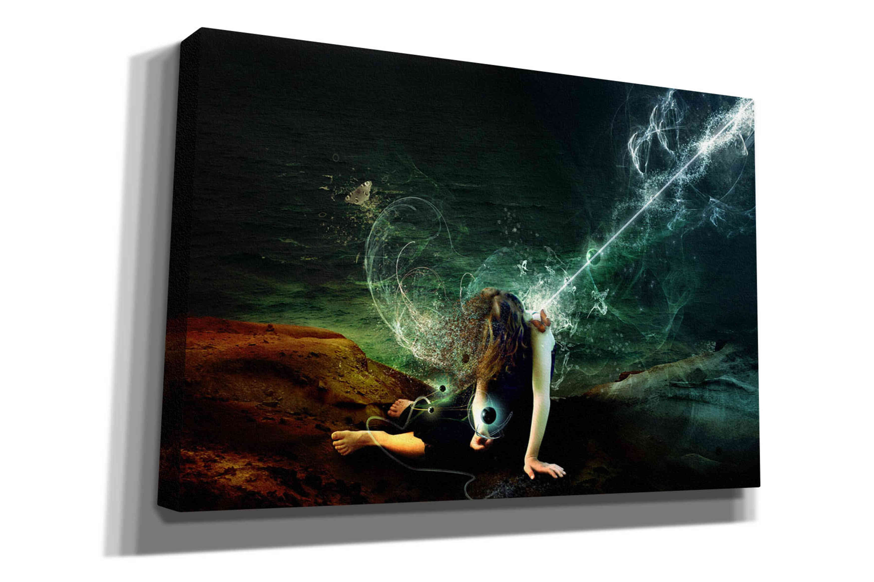 'Subconsciousness' by Mario Sanchez Nevado, Canvas Wall Art,Size A Landscape