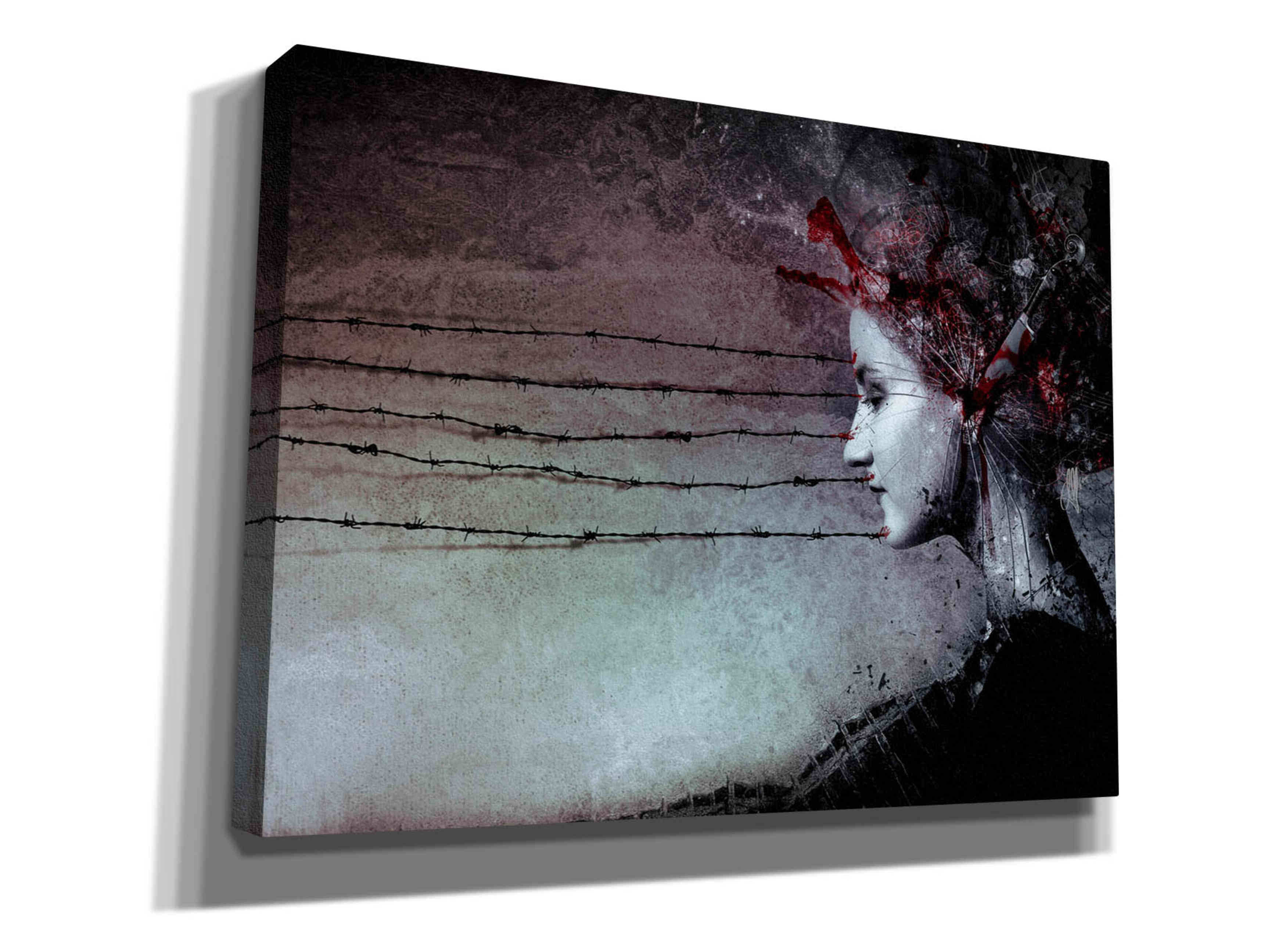 'You Promised Me a Symphony' by Mario Sanchez Nevado, Canvas Wall Art,Size A Landscape
