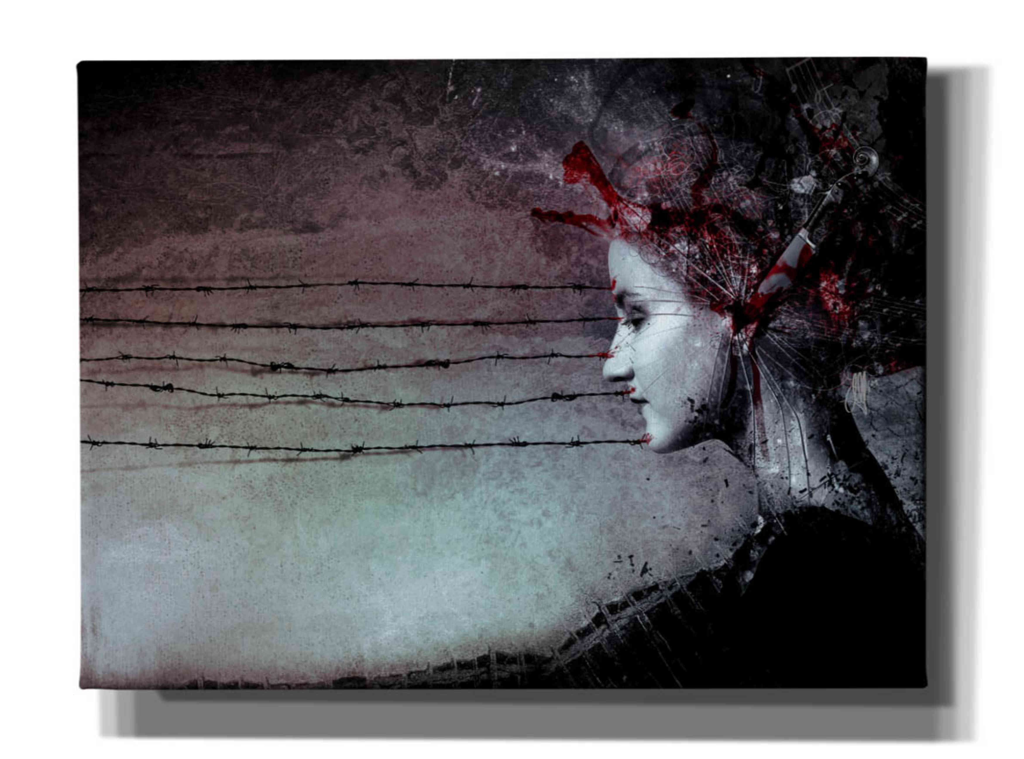 'You Promised Me a Symphony' by Mario Sanchez Nevado, Canvas Wall Art,Size A Landscape