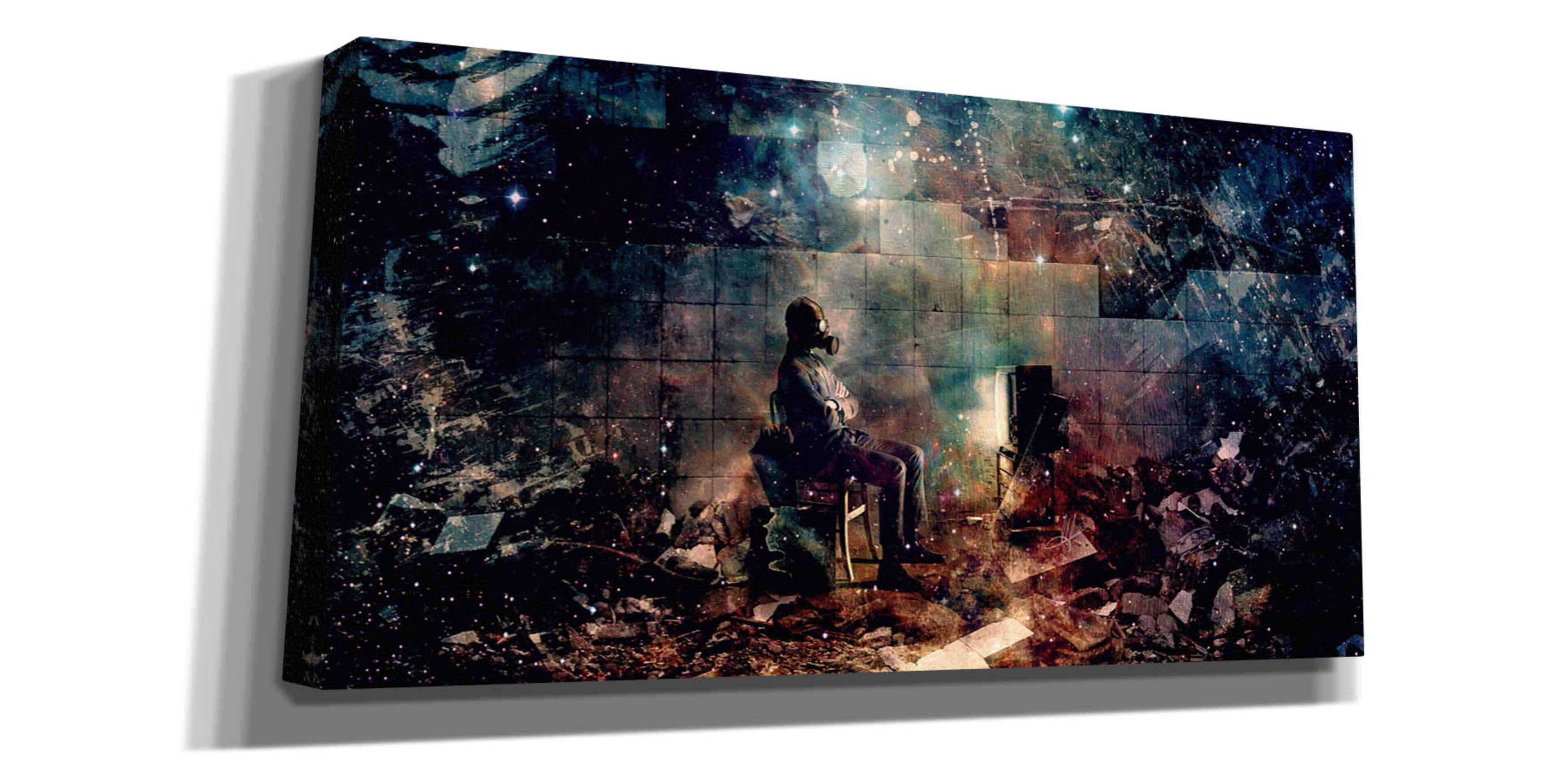'The Noble Lie' by Mario Sanchez Nevado, Canvas Wall Art,Size 2 Landscape