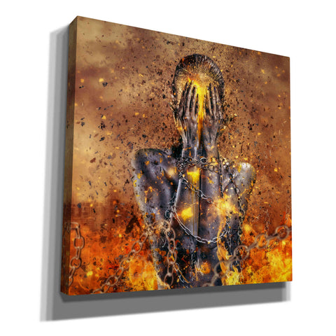Image of 'Through Ashes Rise' by Mario Sanchez Nevado, Canvas Wall Art,Size 1 Square