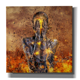 'Through Ashes Rise' by Mario Sanchez Nevado, Canvas Wall Art,Size 1 Square