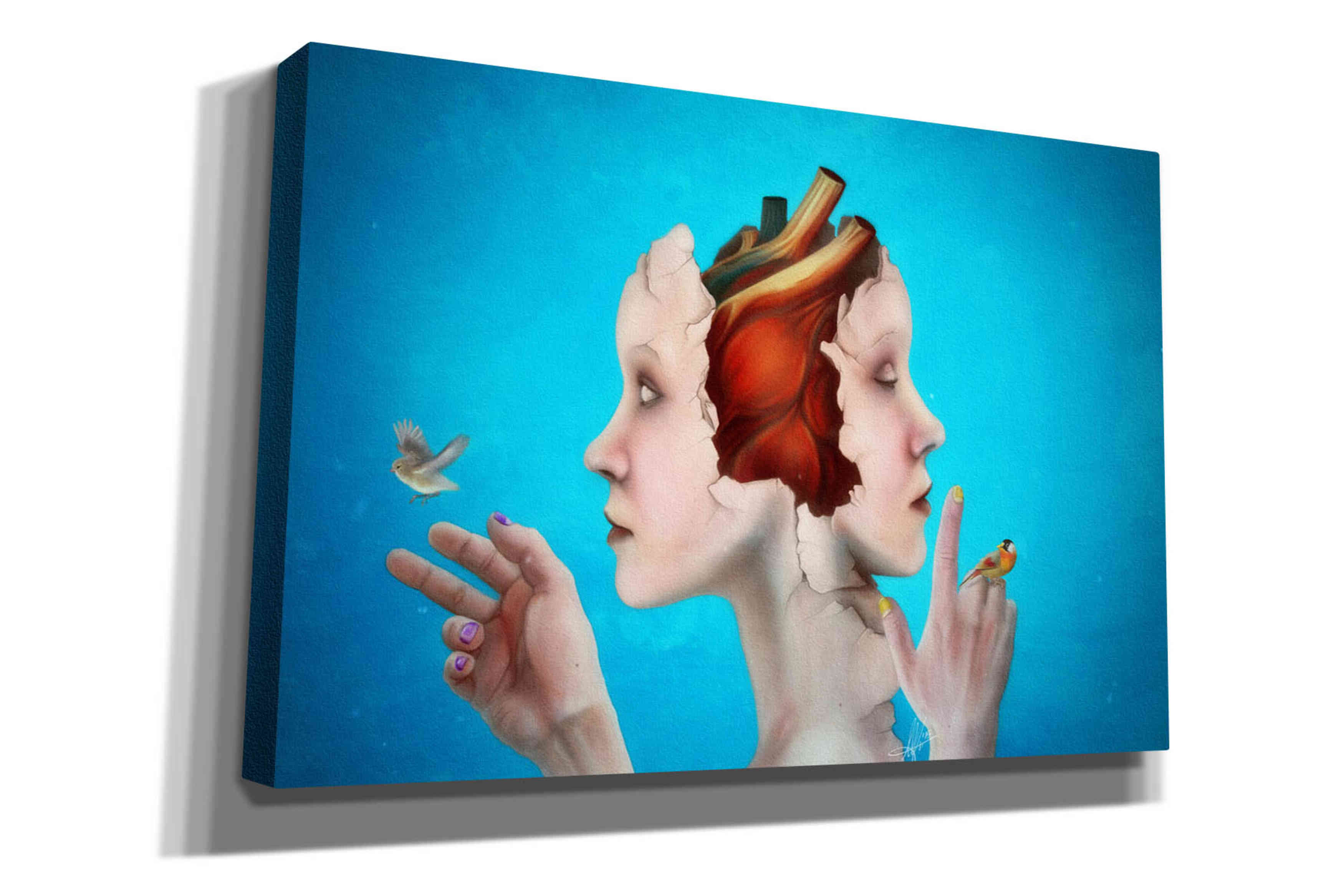 'Turning Point' by Mario Sanchez Nevado, Canvas Wall Art,Size A Landscape