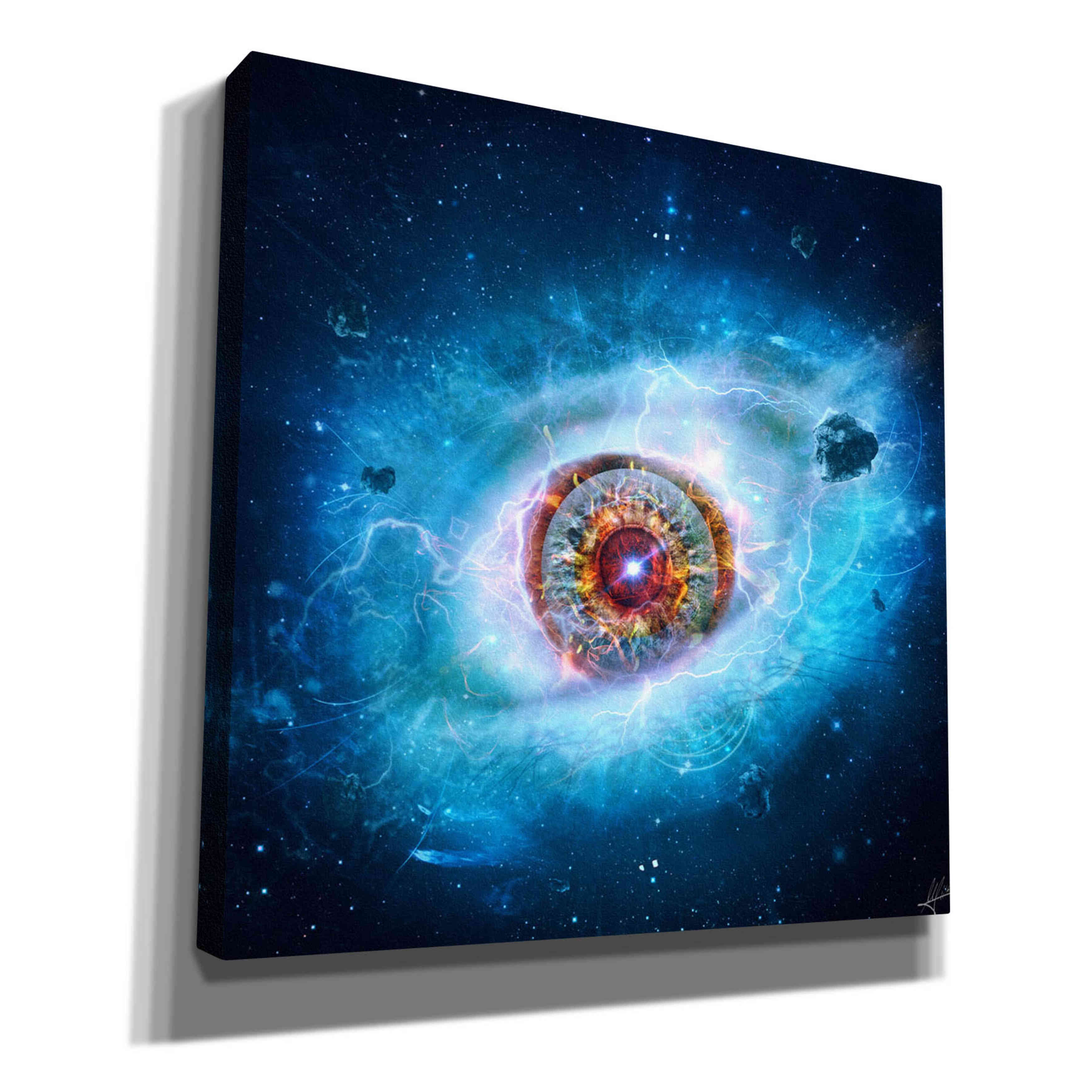 'Uncertain Fate' by Mario Sanchez Nevado, Canvas Wall Art,Size 1 Square