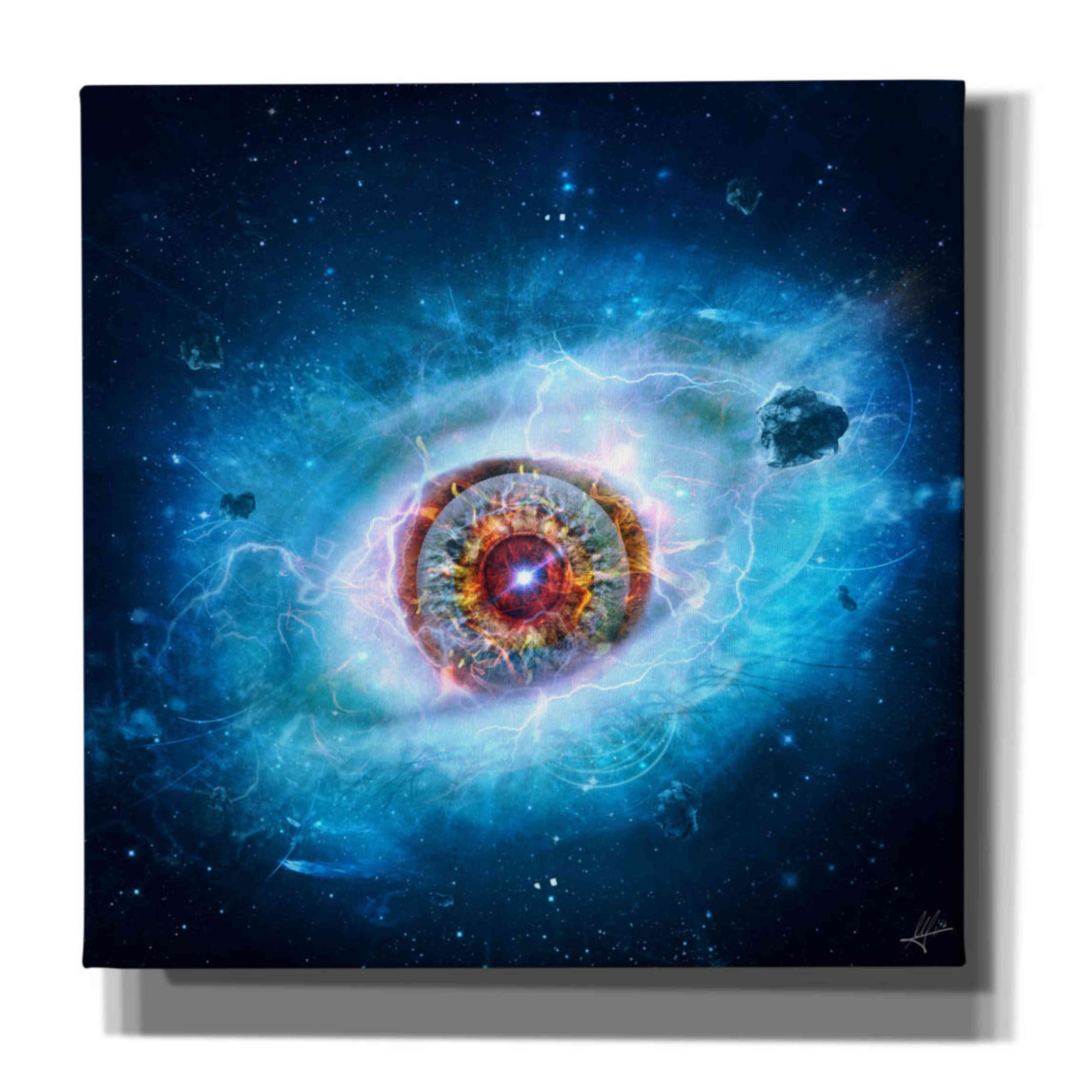 'Uncertain Fate' by Mario Sanchez Nevado, Canvas Wall Art,Size 1 Square