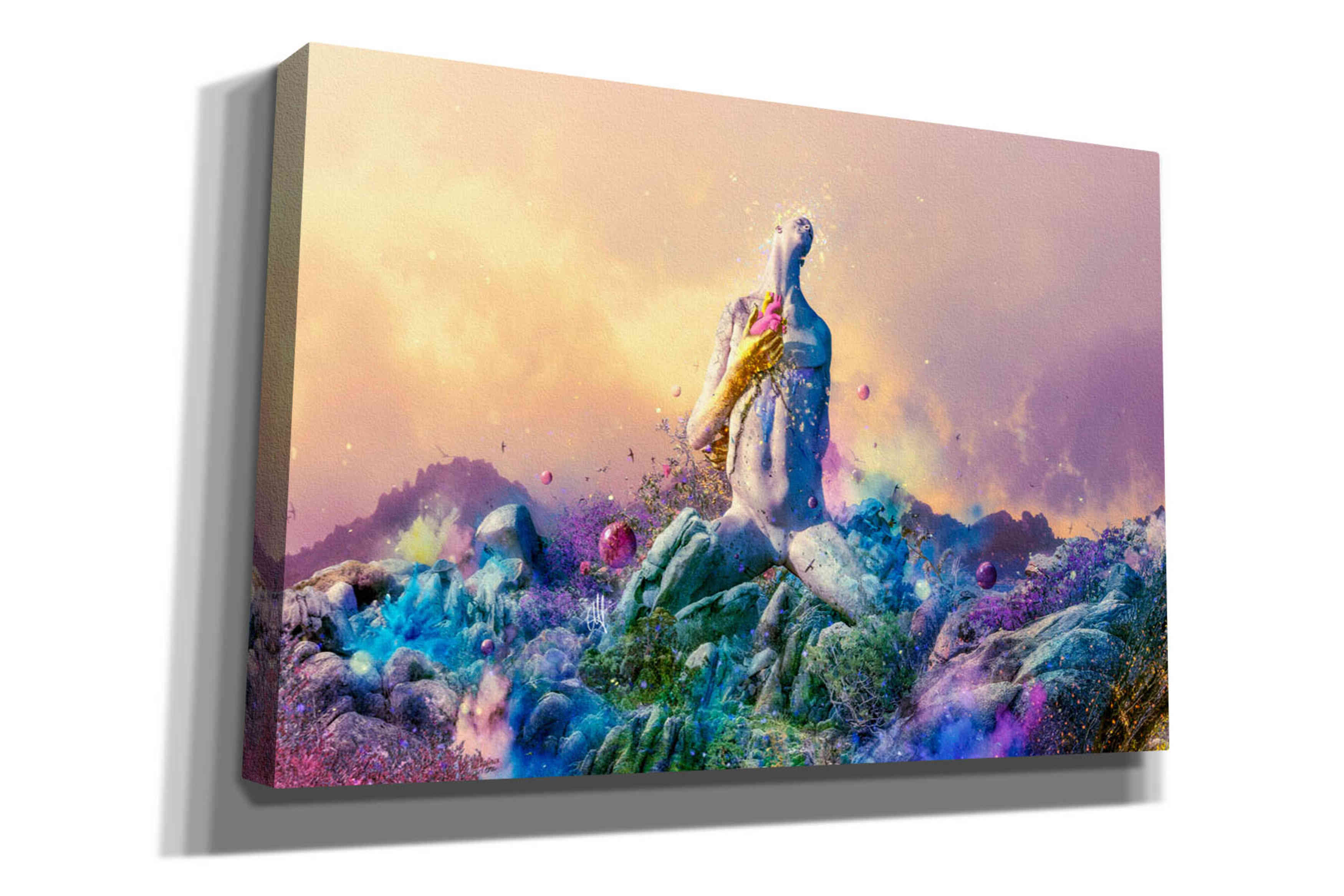 'Vulnicura' by Mario Sanchez Nevado, Canvas Wall Art,Size A Landscape