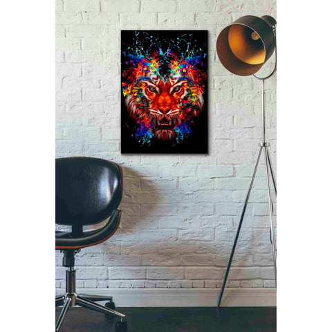 Image of 'Dubtiger' Canvas Wall Art,18x26