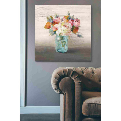 Image of 'French Cottage Bouquet II Mothers' by Danhui Nai, Canvas Wall Art,37x37