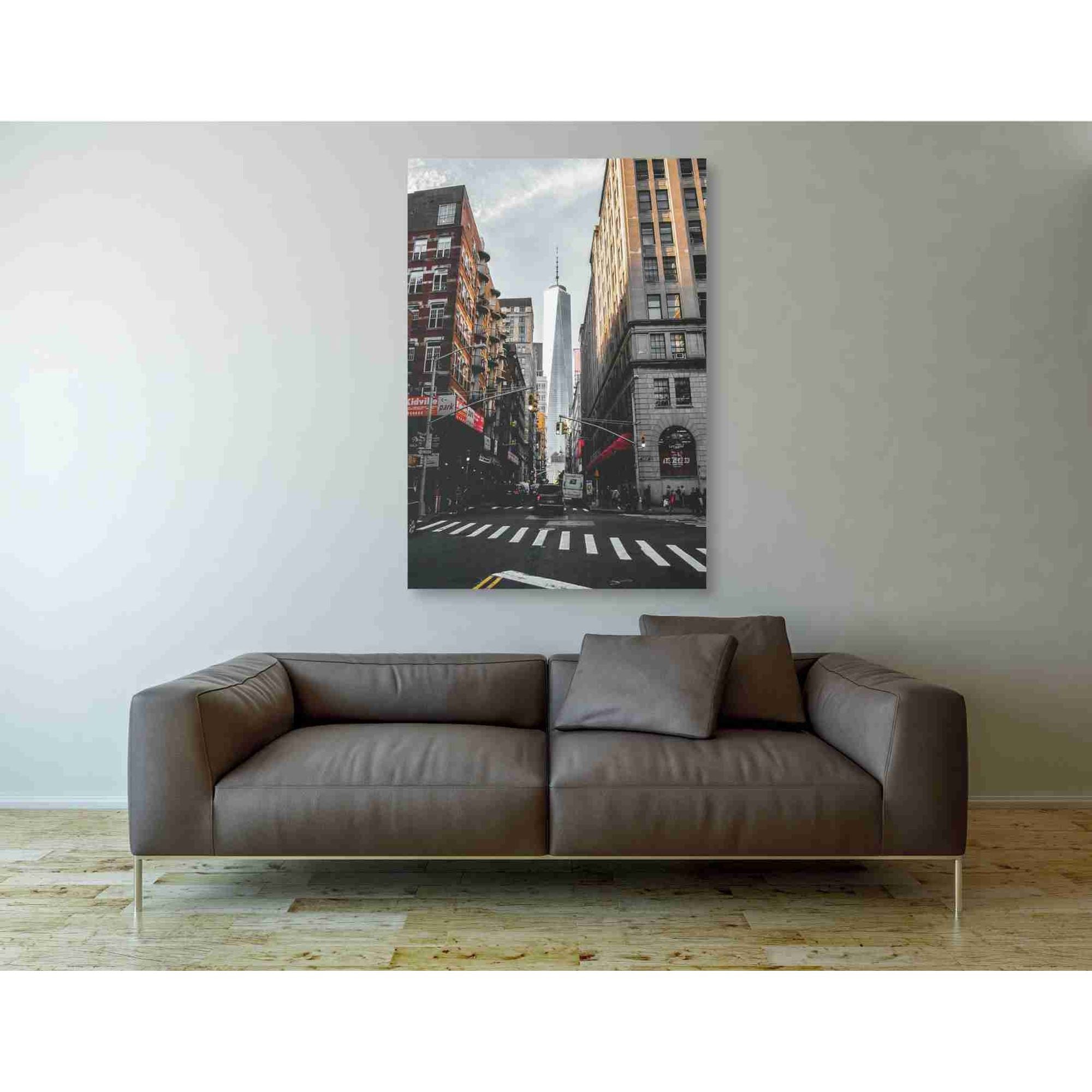 'Lower Manhattan' by Nicklas Gustafsson, Canvas Wall Art,40x60