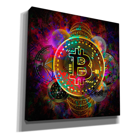 Image of 'All Coins,' Canvas Wall Art