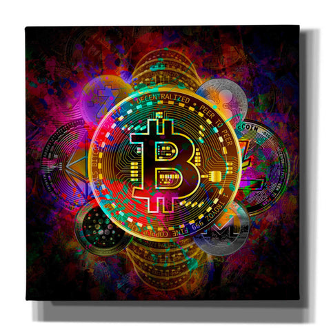Image of 'All Coins,' Canvas Wall Art