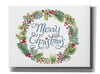 'Merry Christmas Wreath' by Diane Kater, Canvas Wall Art