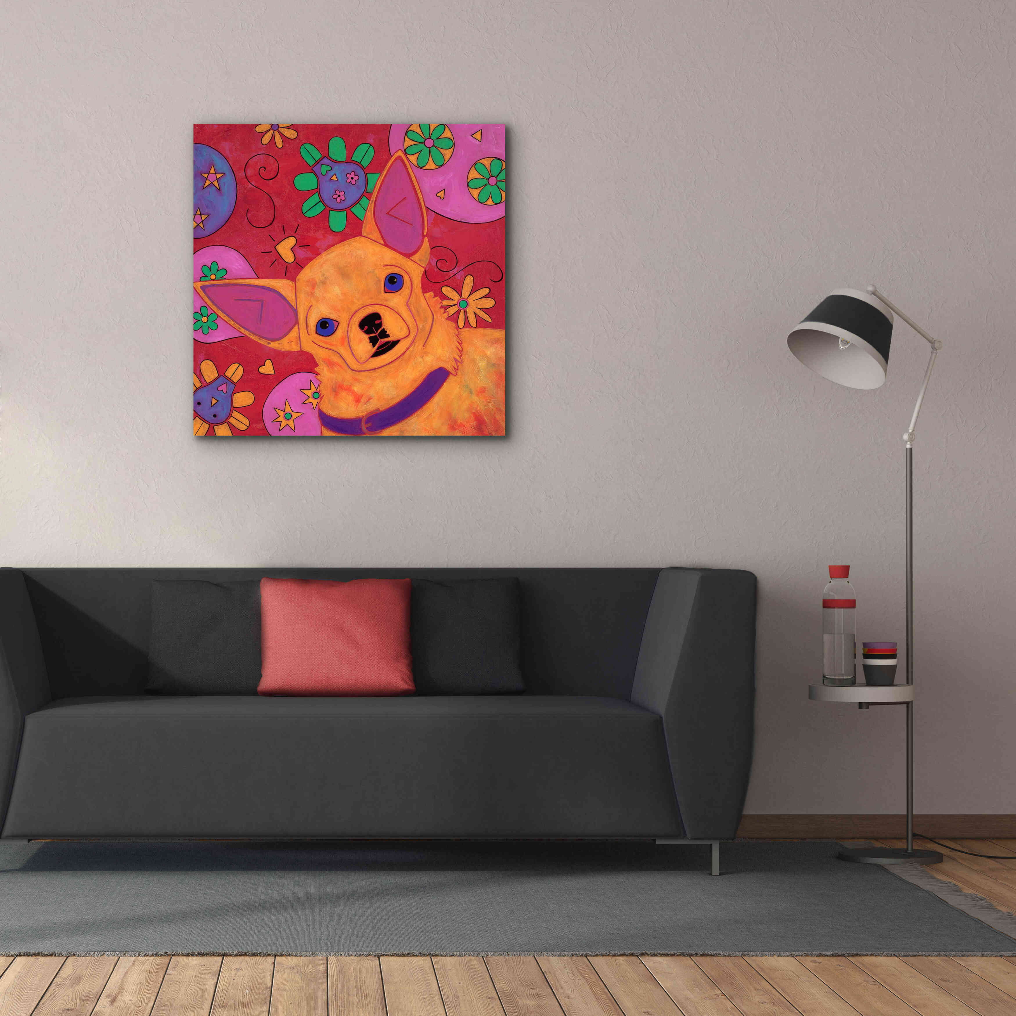 'Bandito Mexicano' by Angela Bond Giclee Canvas Wall Art,37x37