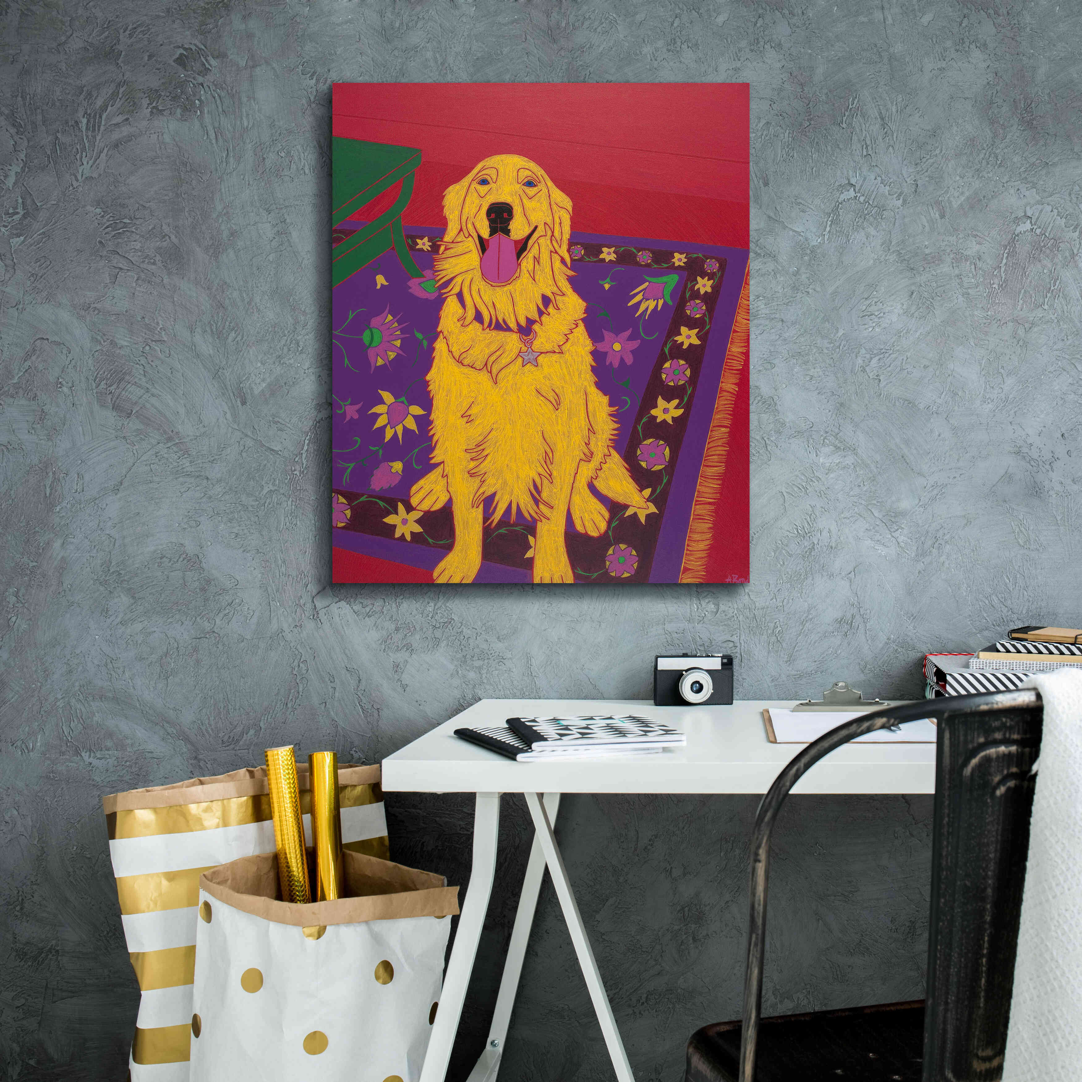 'Bon Vivant' by Angela Bond Giclee Canvas Wall Art,20x24