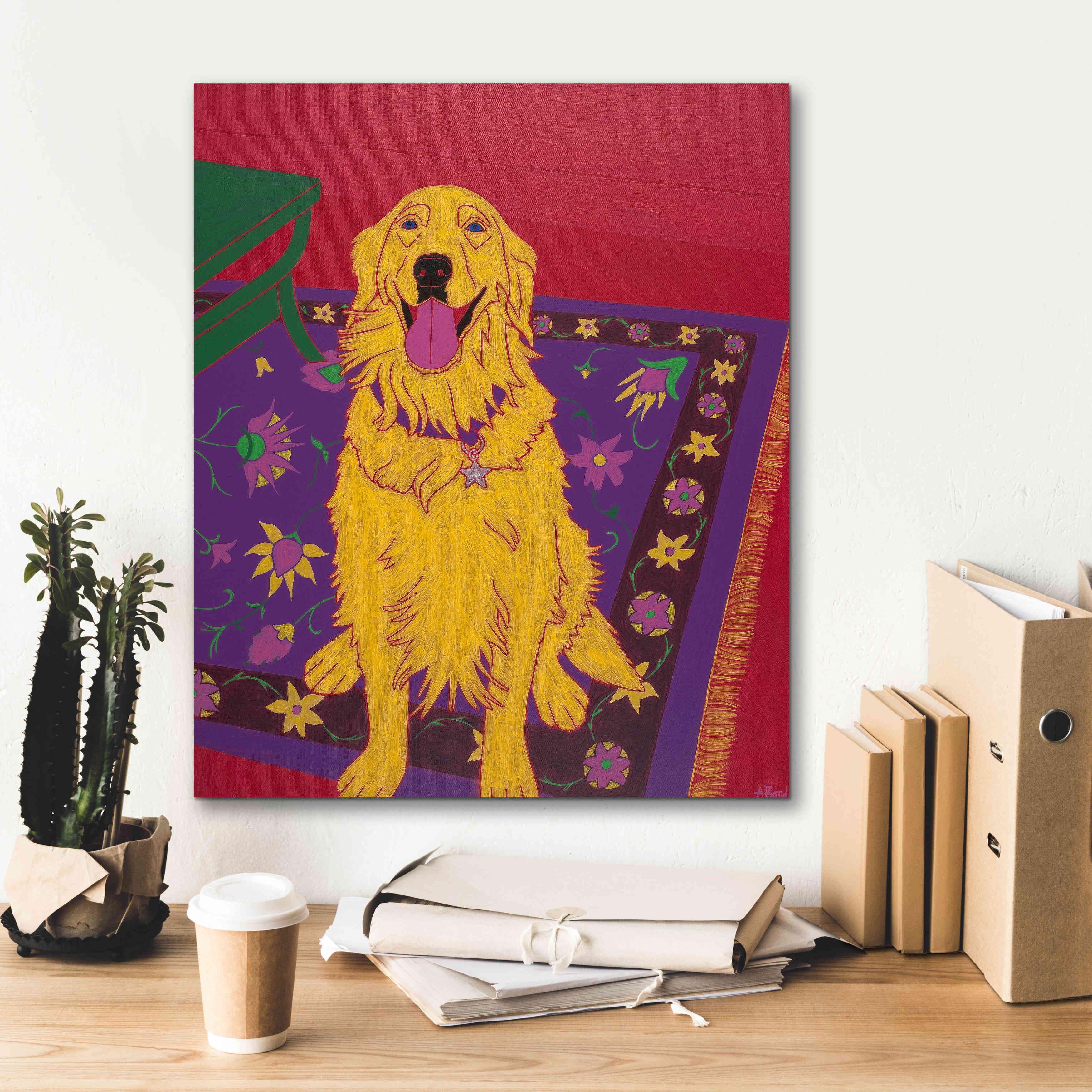 'Bon Vivant' by Angela Bond Giclee Canvas Wall Art,20x24