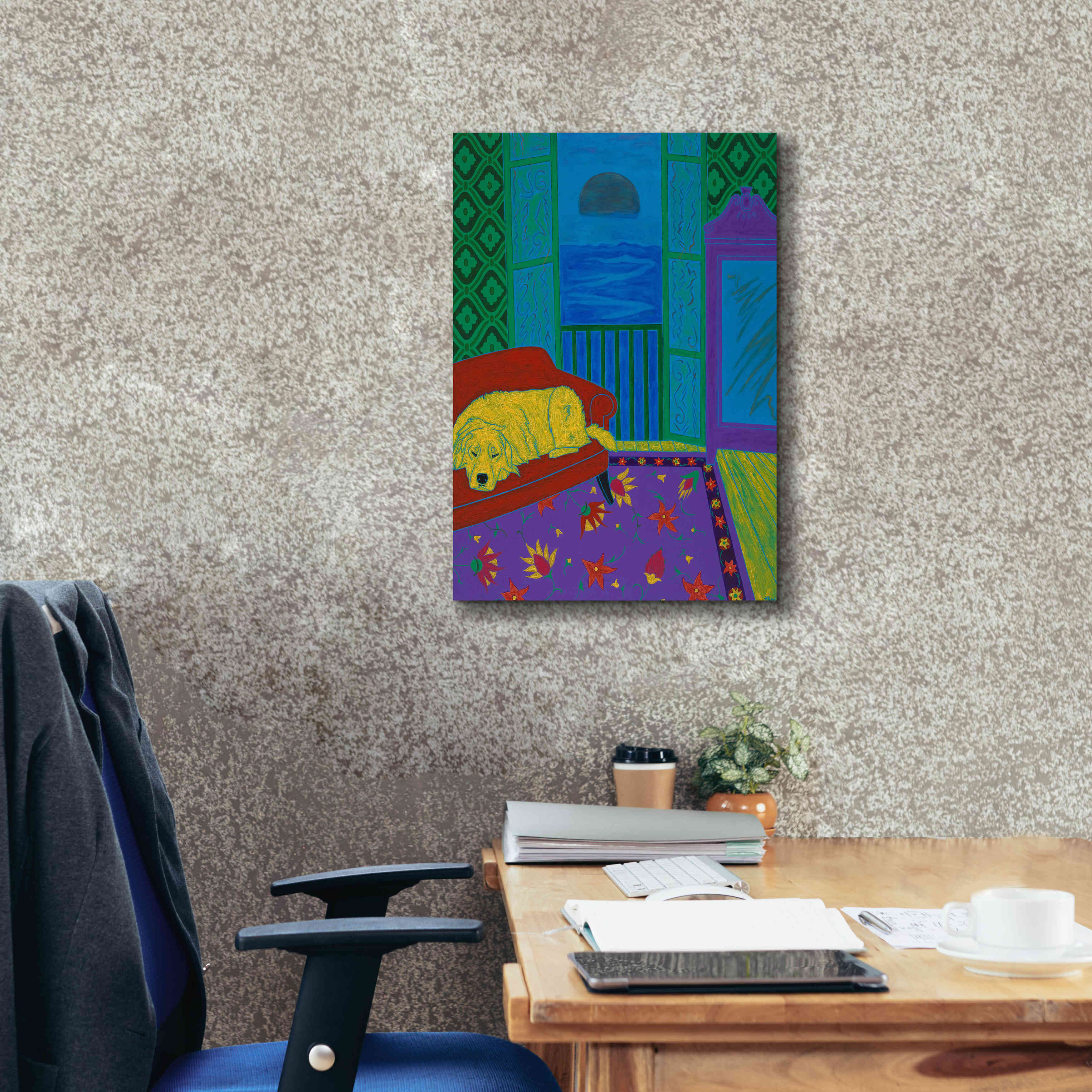 'Dreaming of Possibilities' by Angela Bond Giclee Canvas Wall Art,18x26