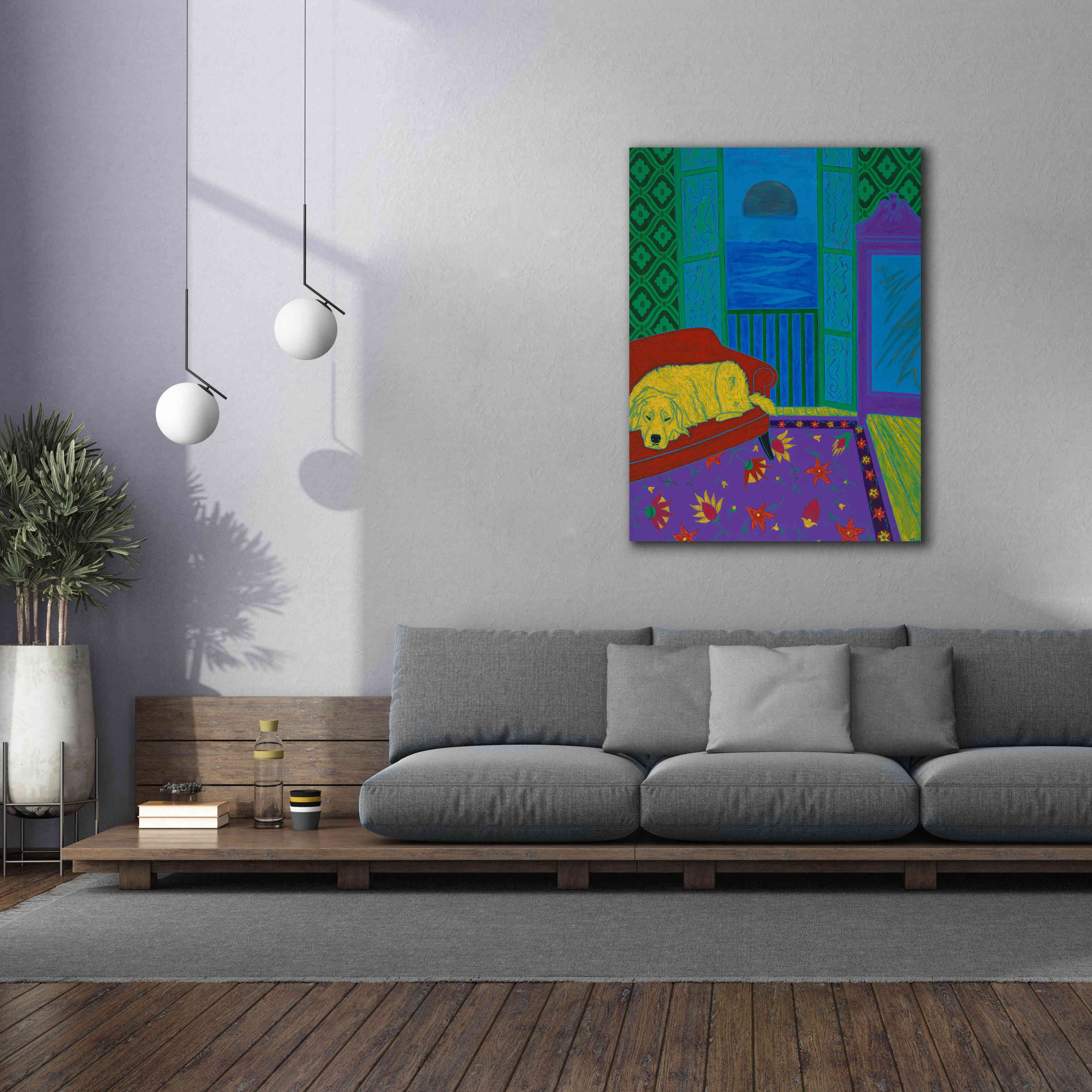 'Dreaming of Possibilities' by Angela Bond Giclee Canvas Wall Art,40x54