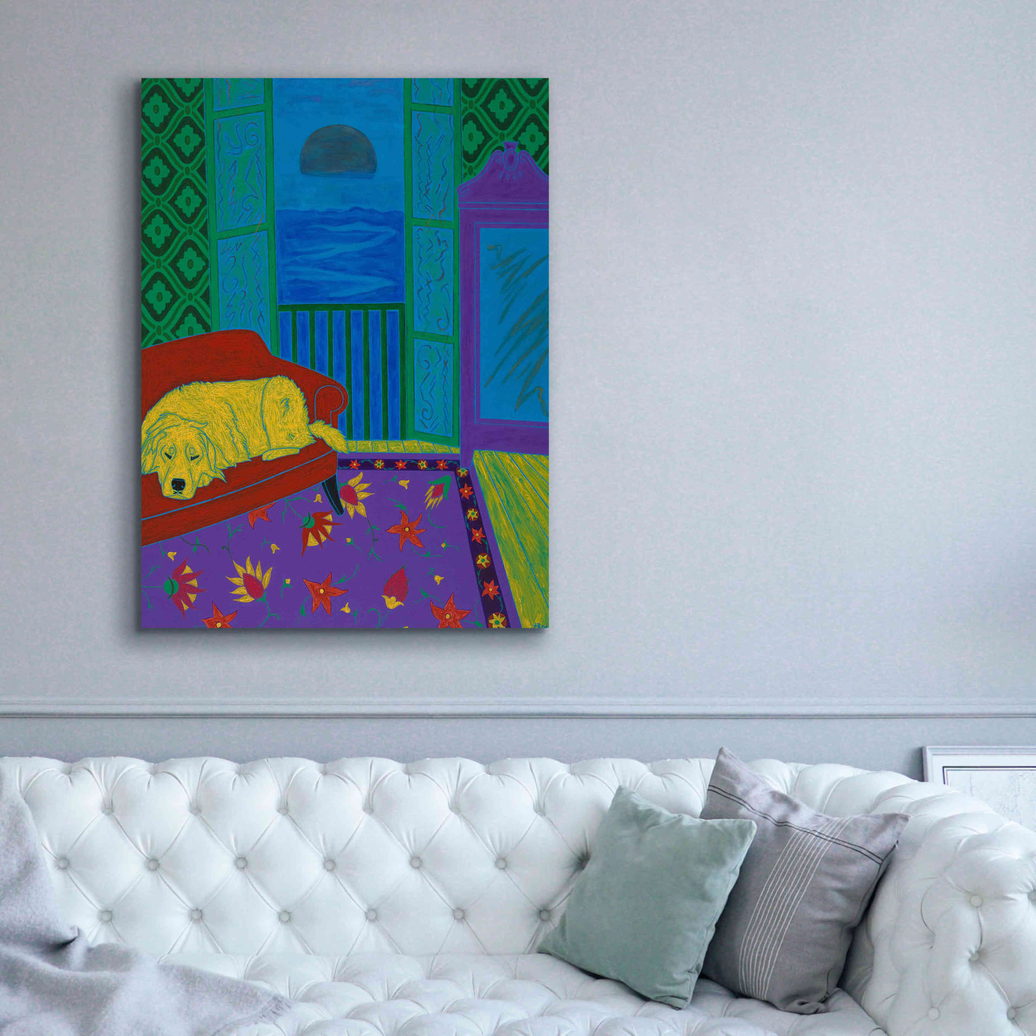 'Dreaming of Possibilities' by Angela Bond Giclee Canvas Wall Art,40x54