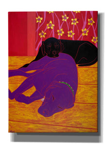 'Let Sleeping Dogs Lie' by Angela Bond Giclee Canvas Wall Art