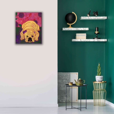 Image of 'Lounge Lizard' by Angela Bond Giclee Canvas Wall Art,20x24