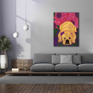 'Lounge Lizard' by Angela Bond Giclee Canvas Wall Art,40x54