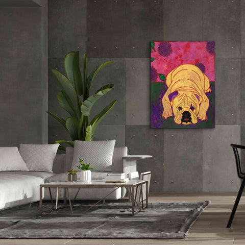 Image of 'Lounge Lizard' by Angela Bond Giclee Canvas Wall Art,40x54