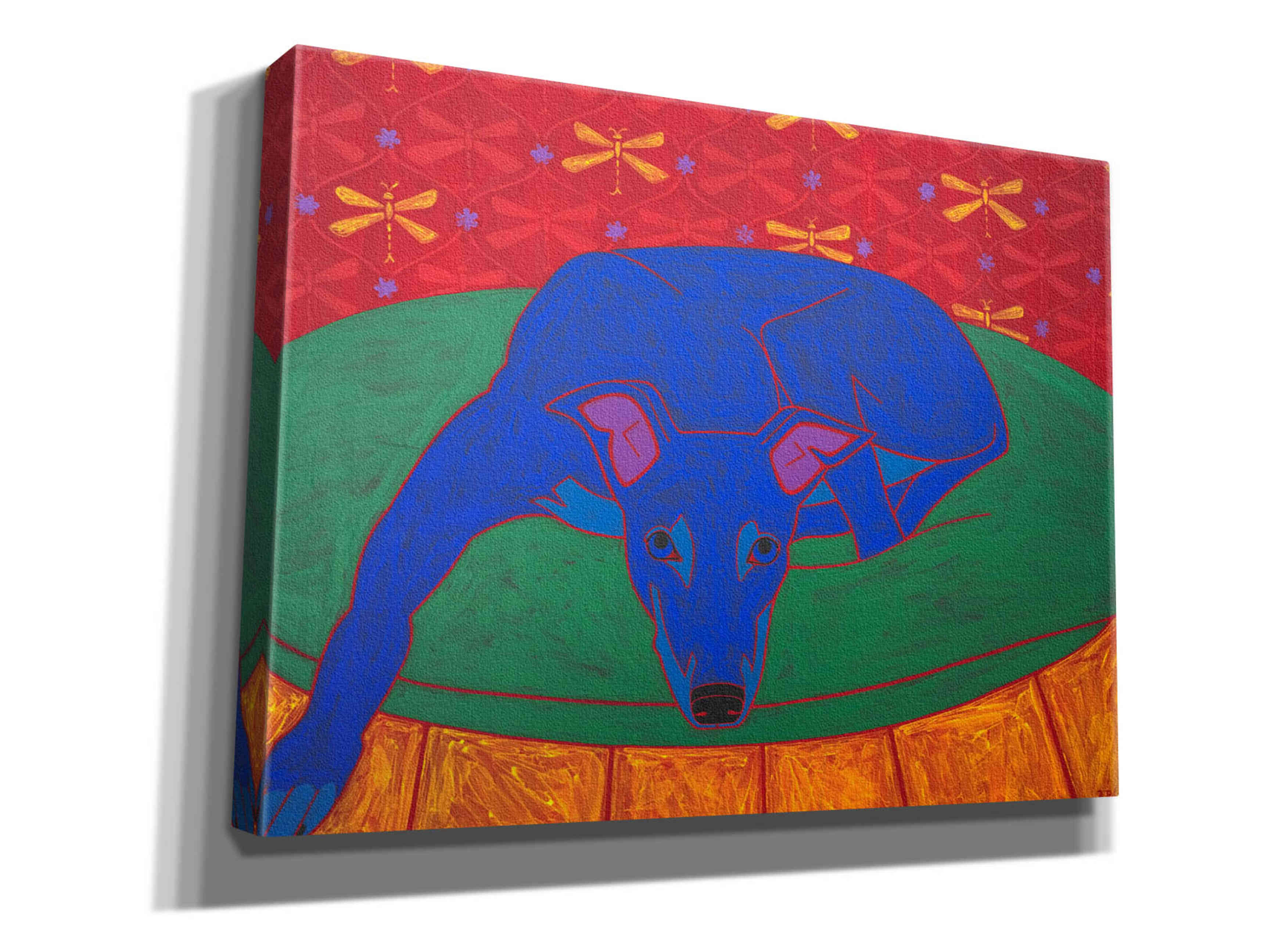 'Runner in Repose' by Angela Bond Giclee Canvas Wall Art