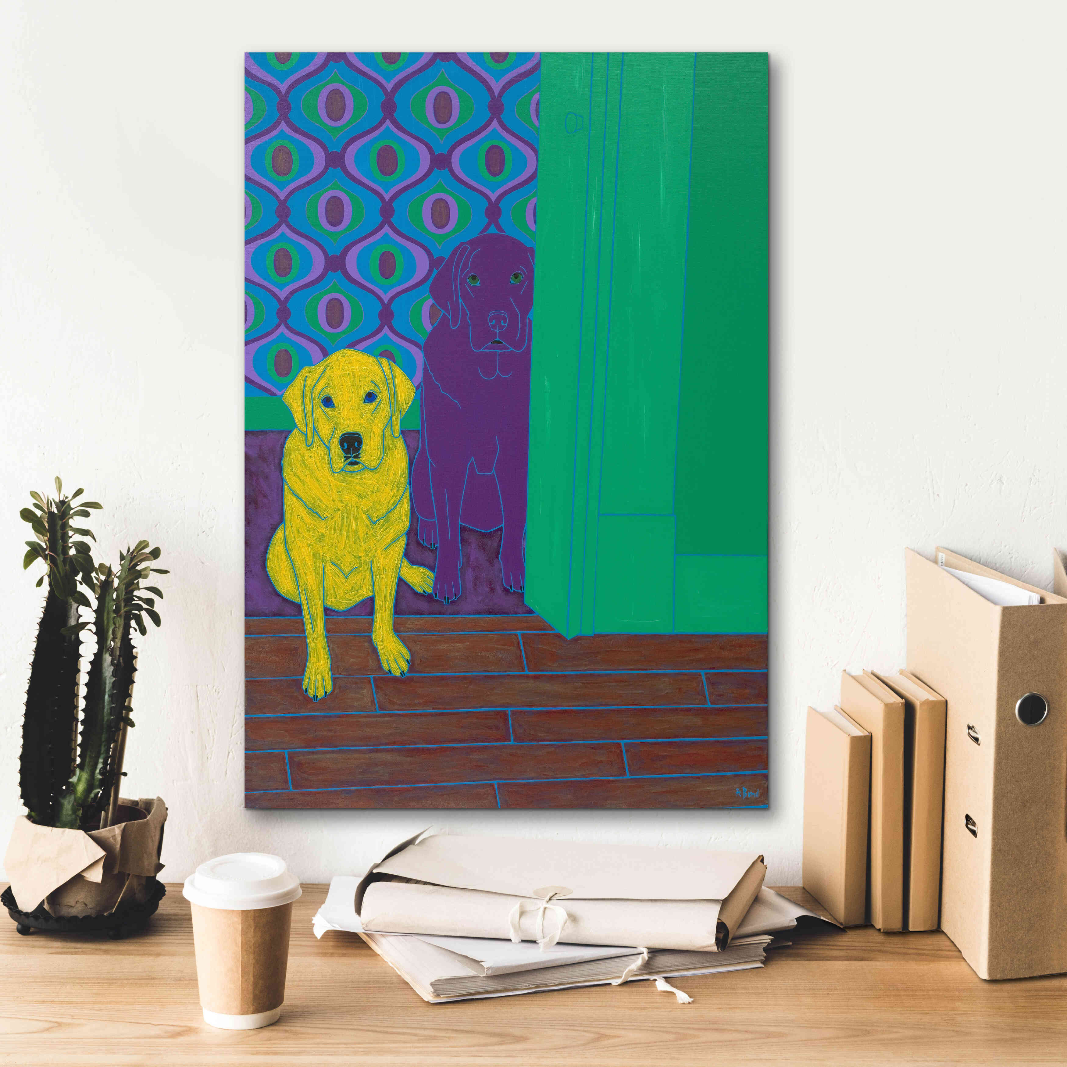 'Some of My Favorite People' by Angela Bond Giclee Canvas Wall Art,18x26