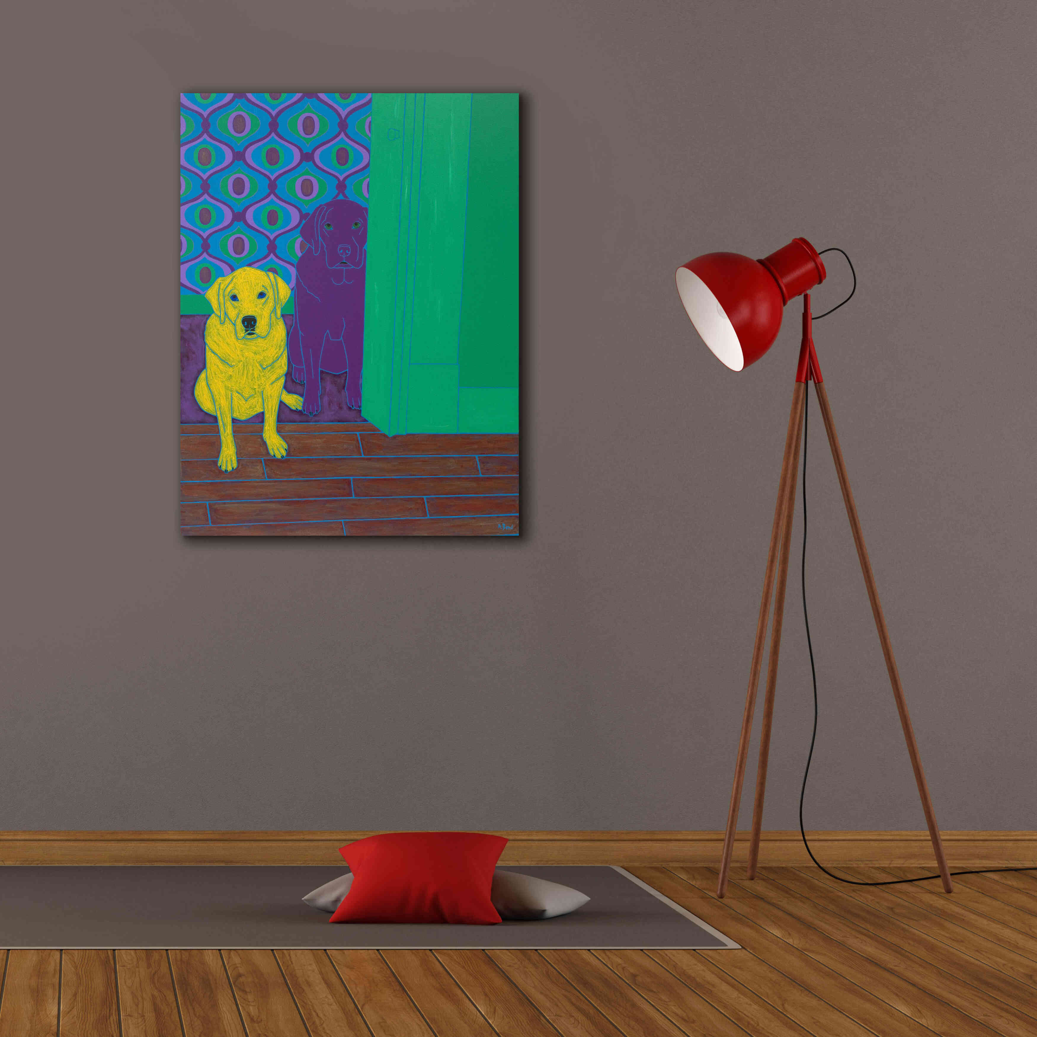 'Some of My Favorite People' by Angela Bond Giclee Canvas Wall Art,26x34