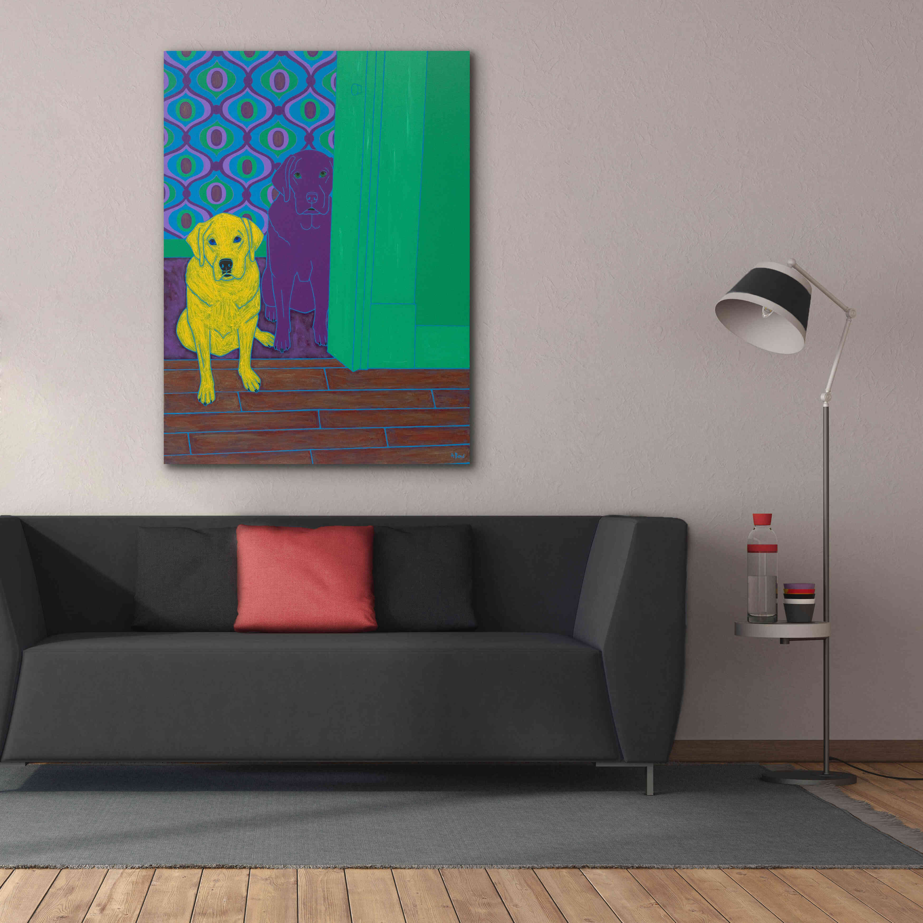 'Some of My Favorite People' by Angela Bond Giclee Canvas Wall Art,40x54