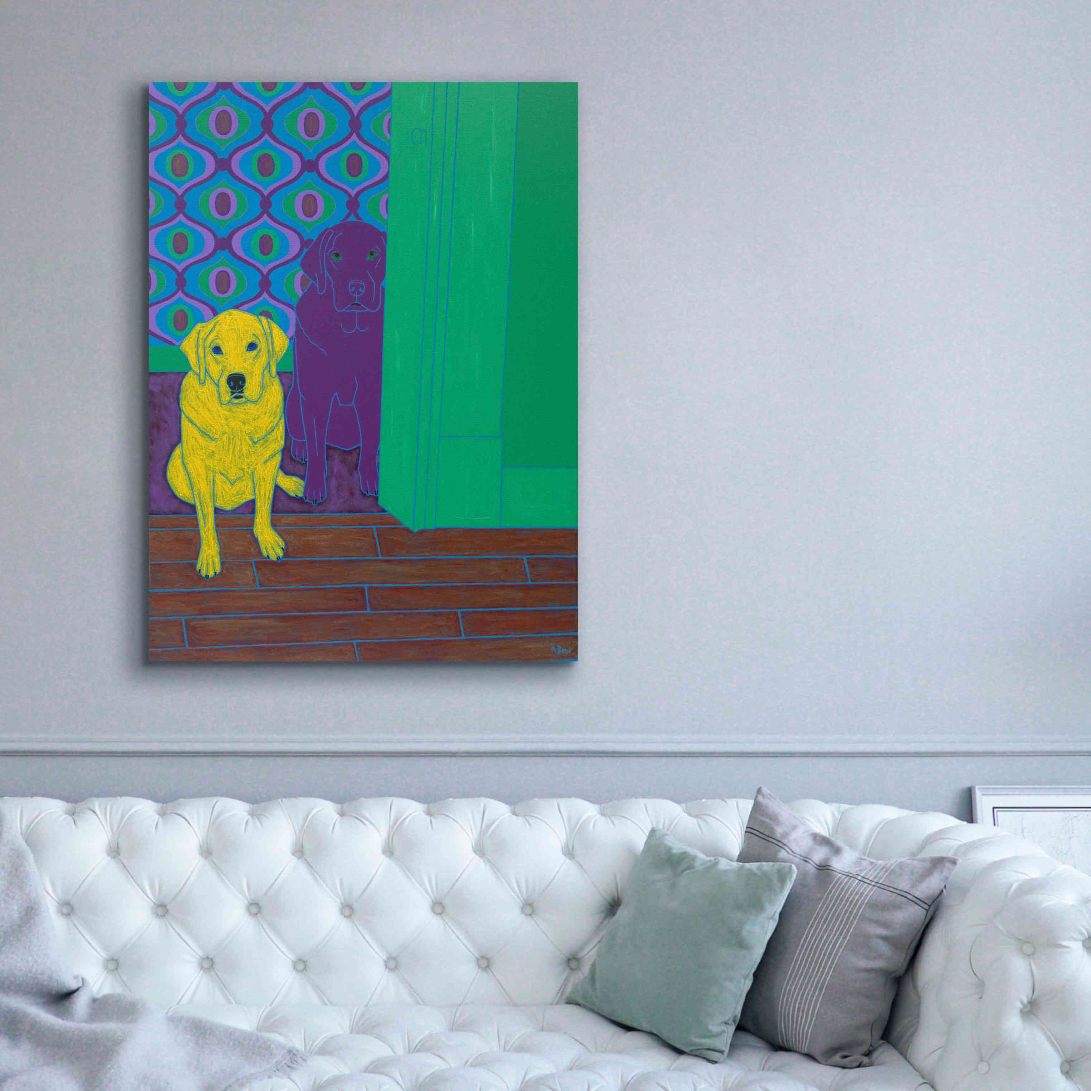 'Some of My Favorite People' by Angela Bond Giclee Canvas Wall Art,40x54