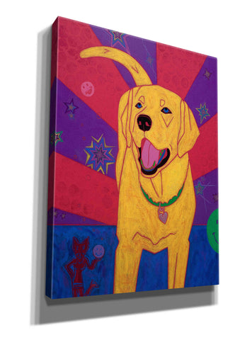 Image of 'Yellow Happiness' by Angela Bond Giclee Canvas Wall Art