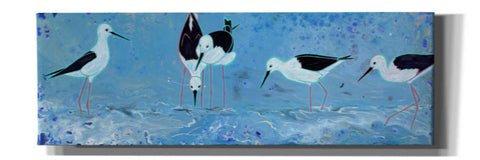 Image of 'Long Legged Waders' by Angela Bond Giclee Canvas Wall Art