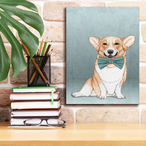 Image of 'Corgi Dog' by Barruf Giclee Canvas Wall Art,12x16