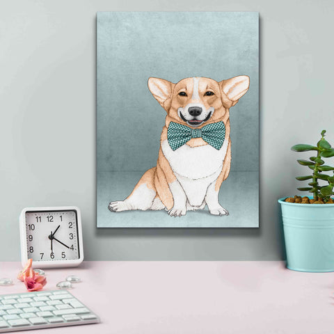 Image of 'Corgi Dog' by Barruf Giclee Canvas Wall Art,12x16