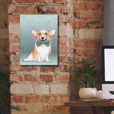 Image of 'Corgi Dog' by Barruf Giclee Canvas Wall Art,12x16