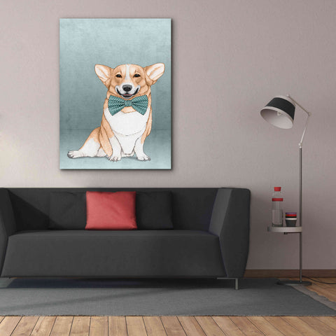 Image of 'Corgi Dog' by Barruf Giclee Canvas Wall Art,40x54