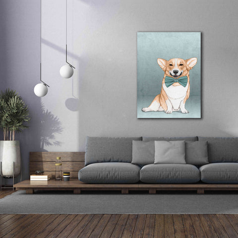 Image of 'Corgi Dog' by Barruf Giclee Canvas Wall Art,40x54